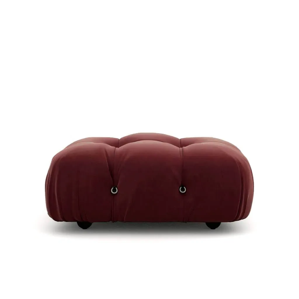 Bellini Sofa Ottoman - Jeweled Plum, Velvet product