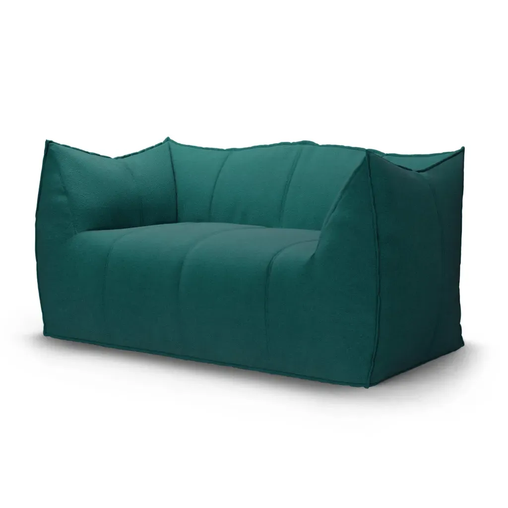 Leandro 2-Seater Sofa - Pine Green, Cashmere product