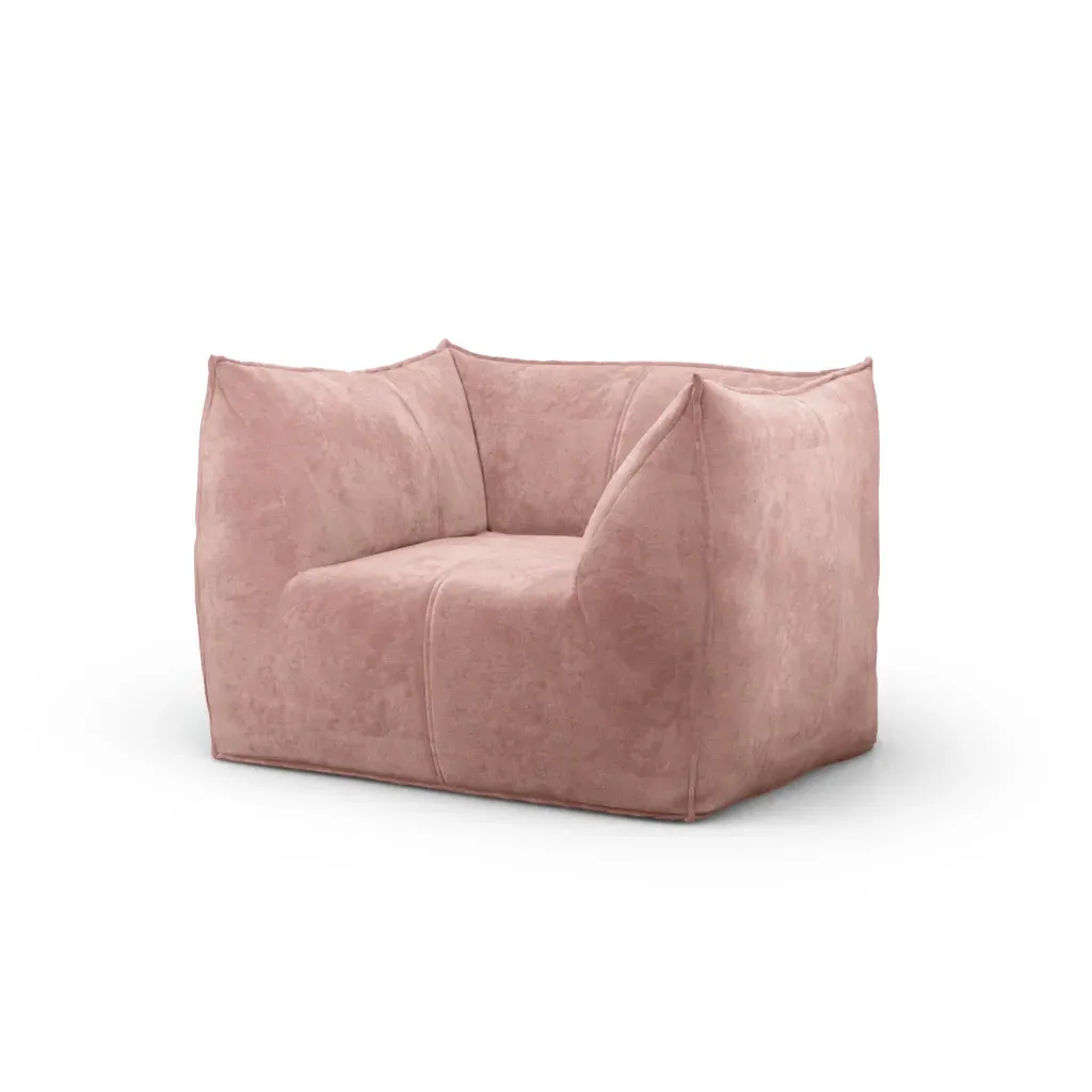 Leandro Armchair - Dusty Rose, Chenille product