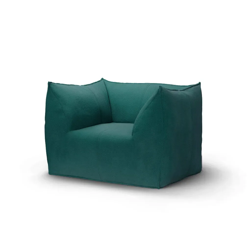 Mario Bellini Leandro Single Armchair - Pine Green, Cashmere product