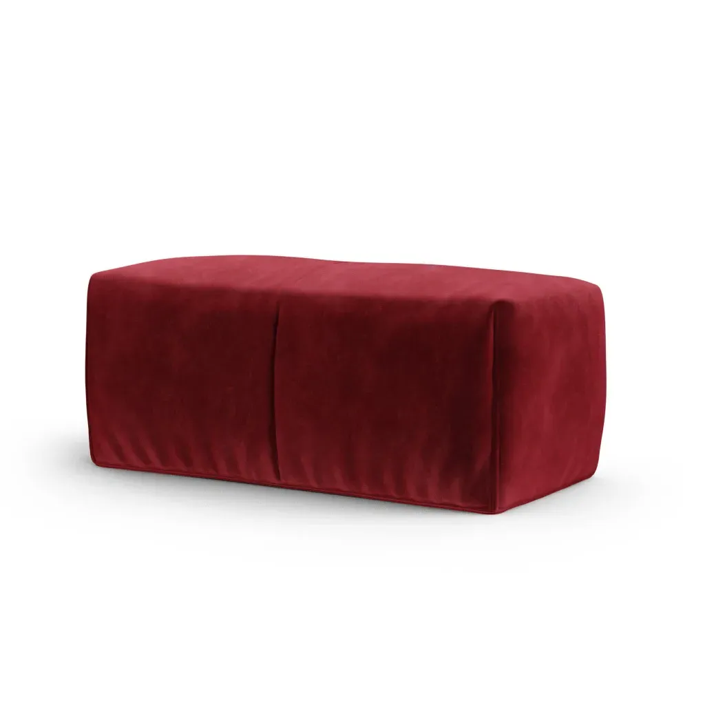 Mario Bellini Leandro Sofa Ottoman - Bayberry, Cotton Velvet product