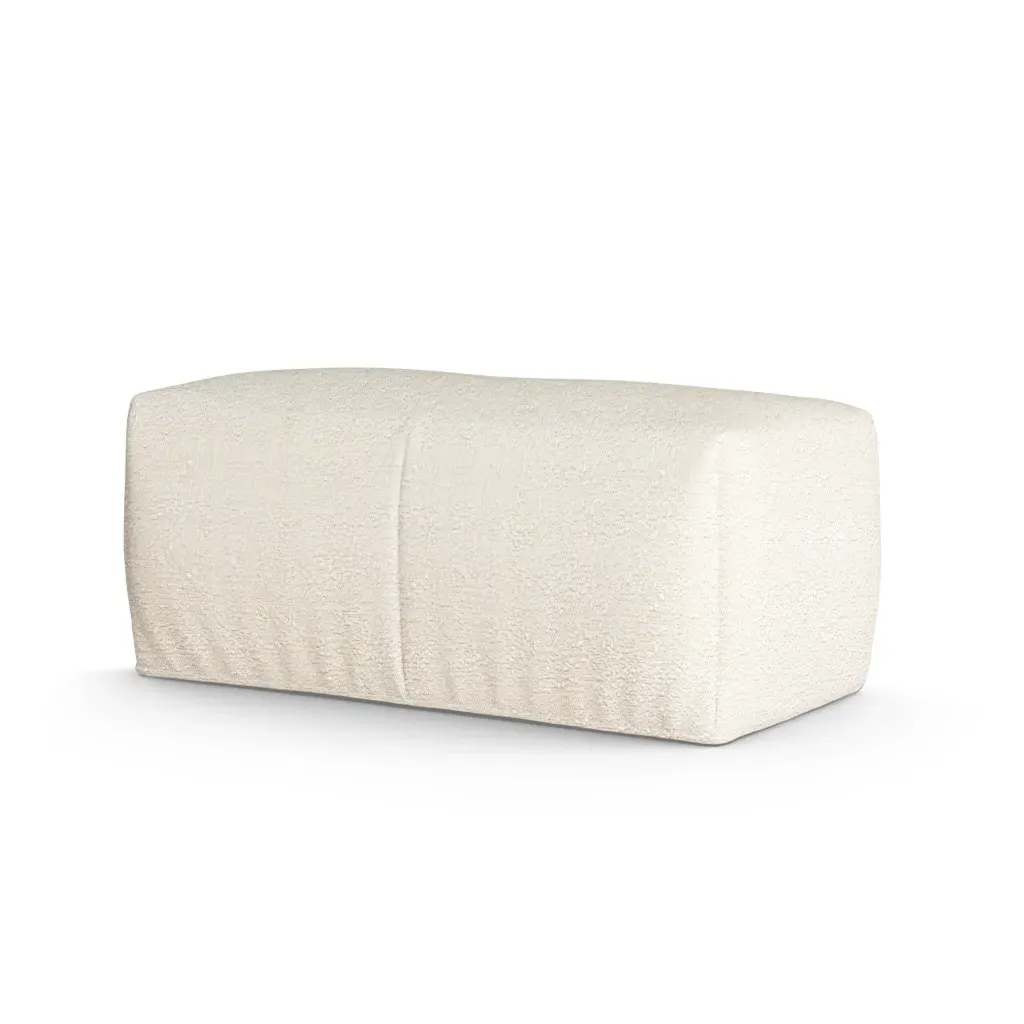 Sofa Ottoman - Pearl, Boucle product