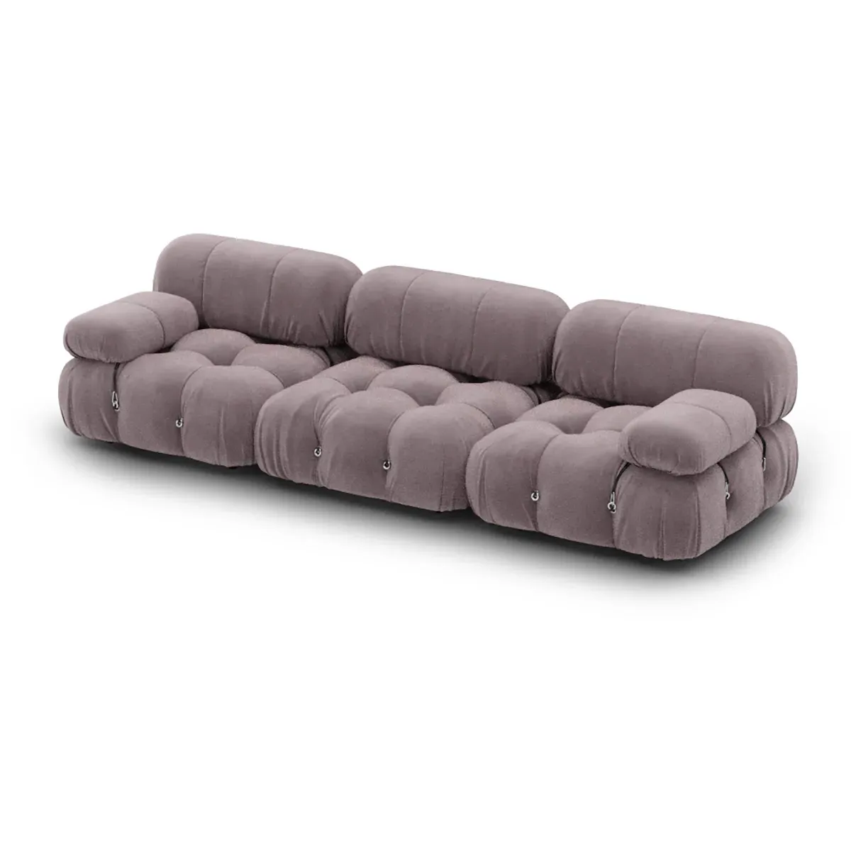 Mario Bellini Combination 008 Sectional Sofa - Lavender Haze, Faux Mohair Velvet product