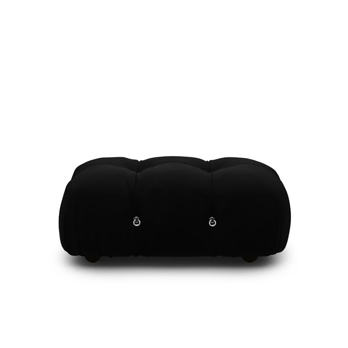 Mario Bellini Sofa Ottoman - Shadow Black, Faux Mohair Velvet product