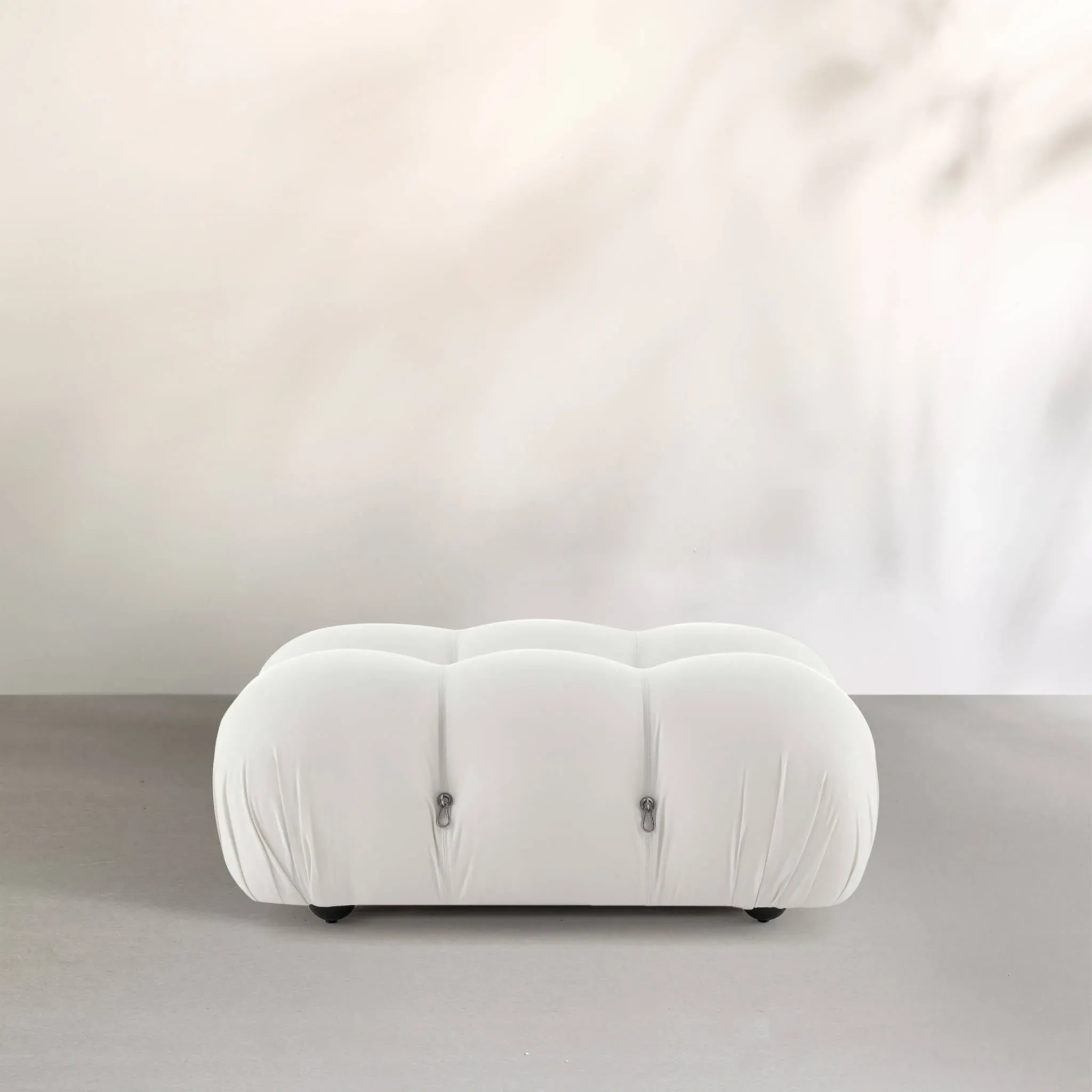 Outdoor Bellini Ottoman - Sunbrella Canvas Natural product