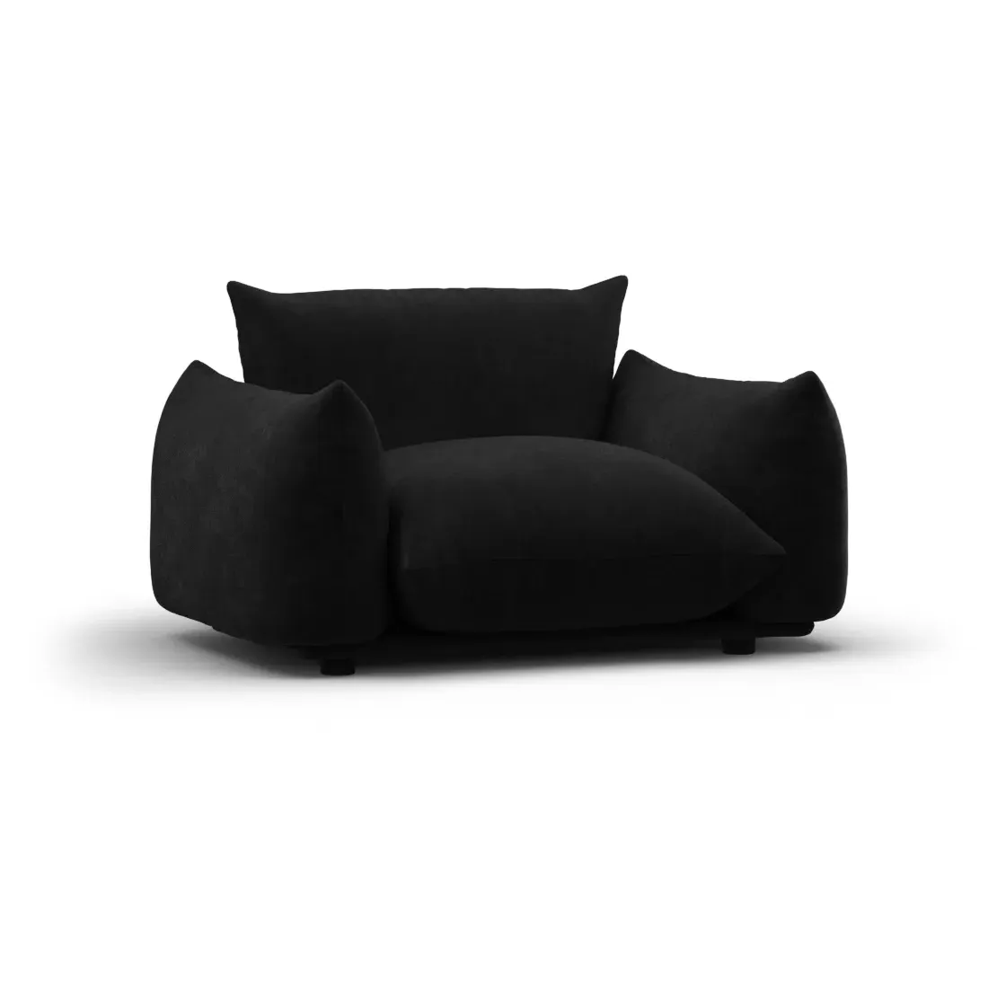 Marenco Armchair - Jet Black, Chenille product