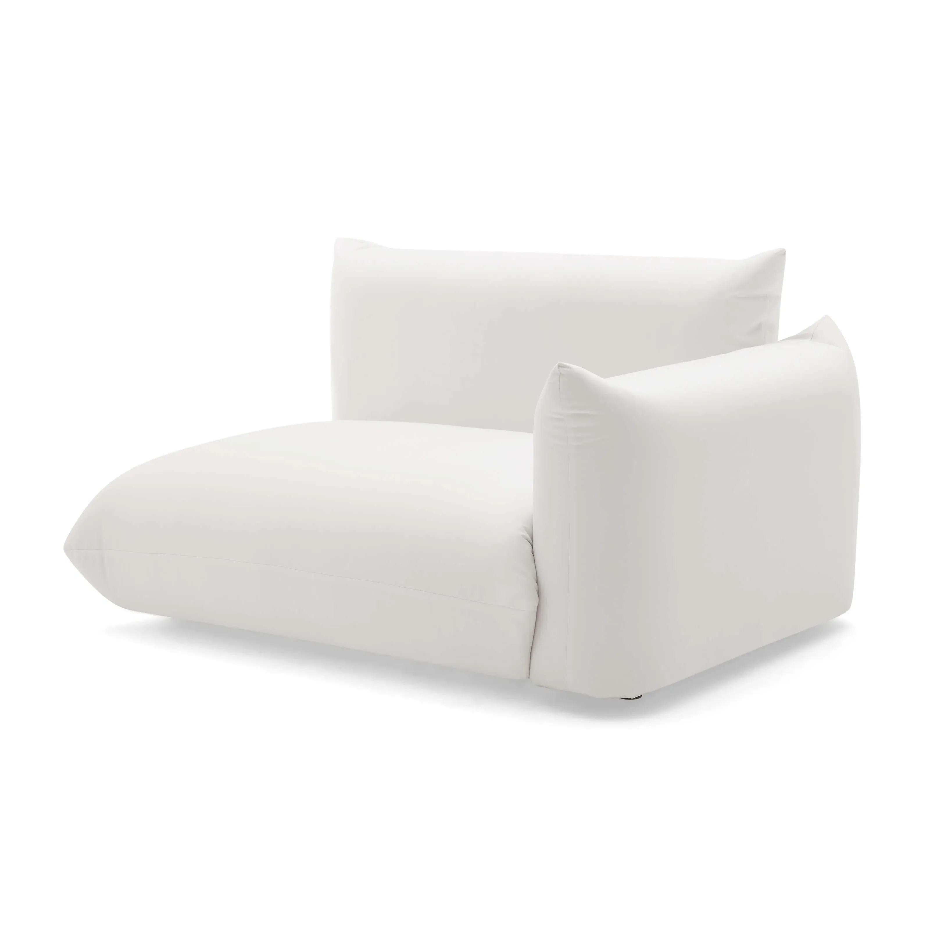 Marenco Outdoor Sofa Armrest Module - Natural, Sunbrella Canvas product