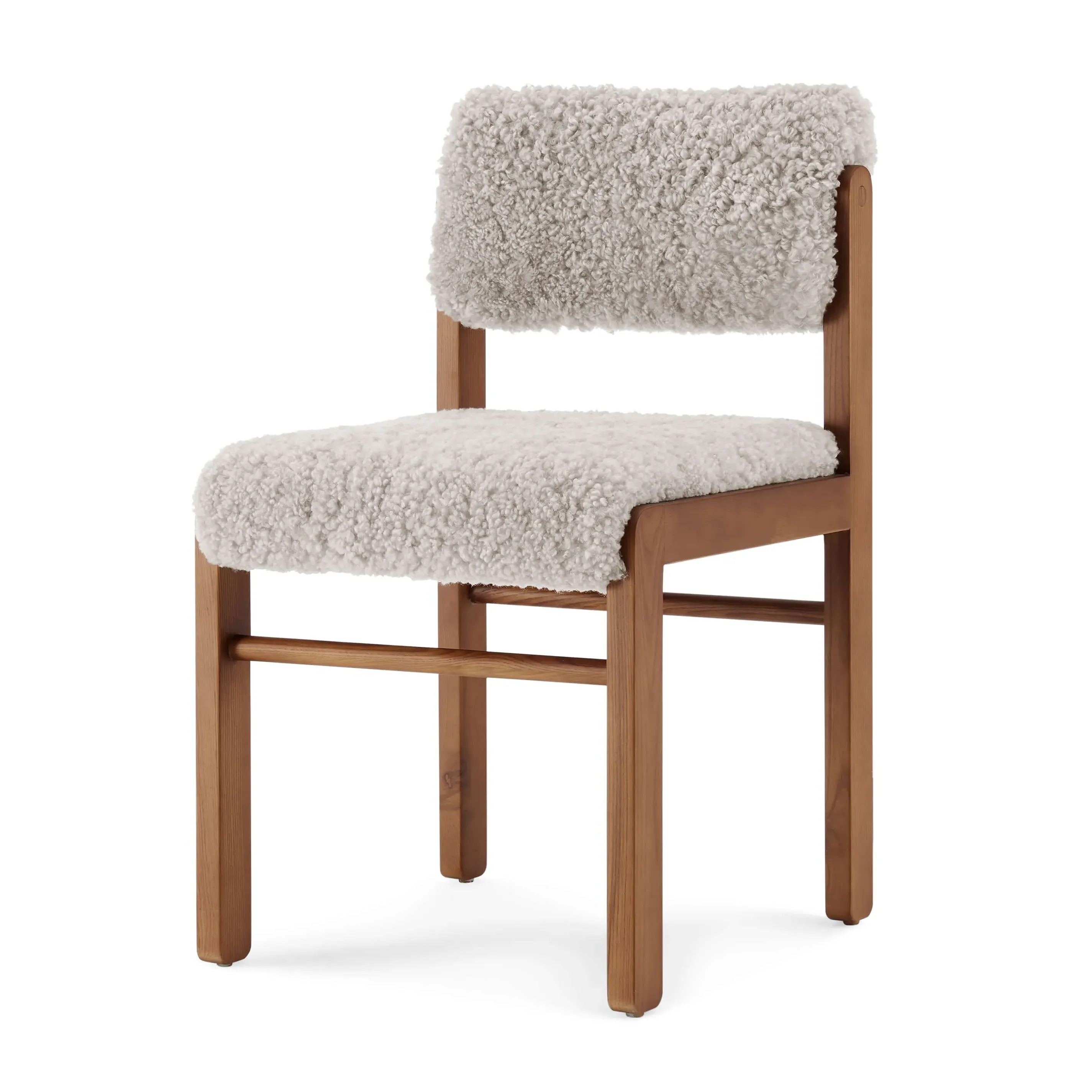 Migo Dining Chair - Grey, Sheepskin product