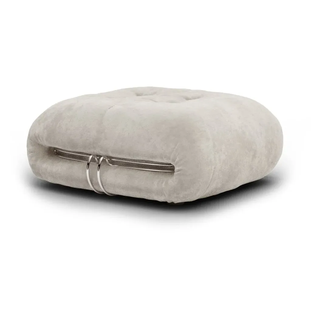 Soriana Ottoman Sofa - Beige Grey, Chenille product