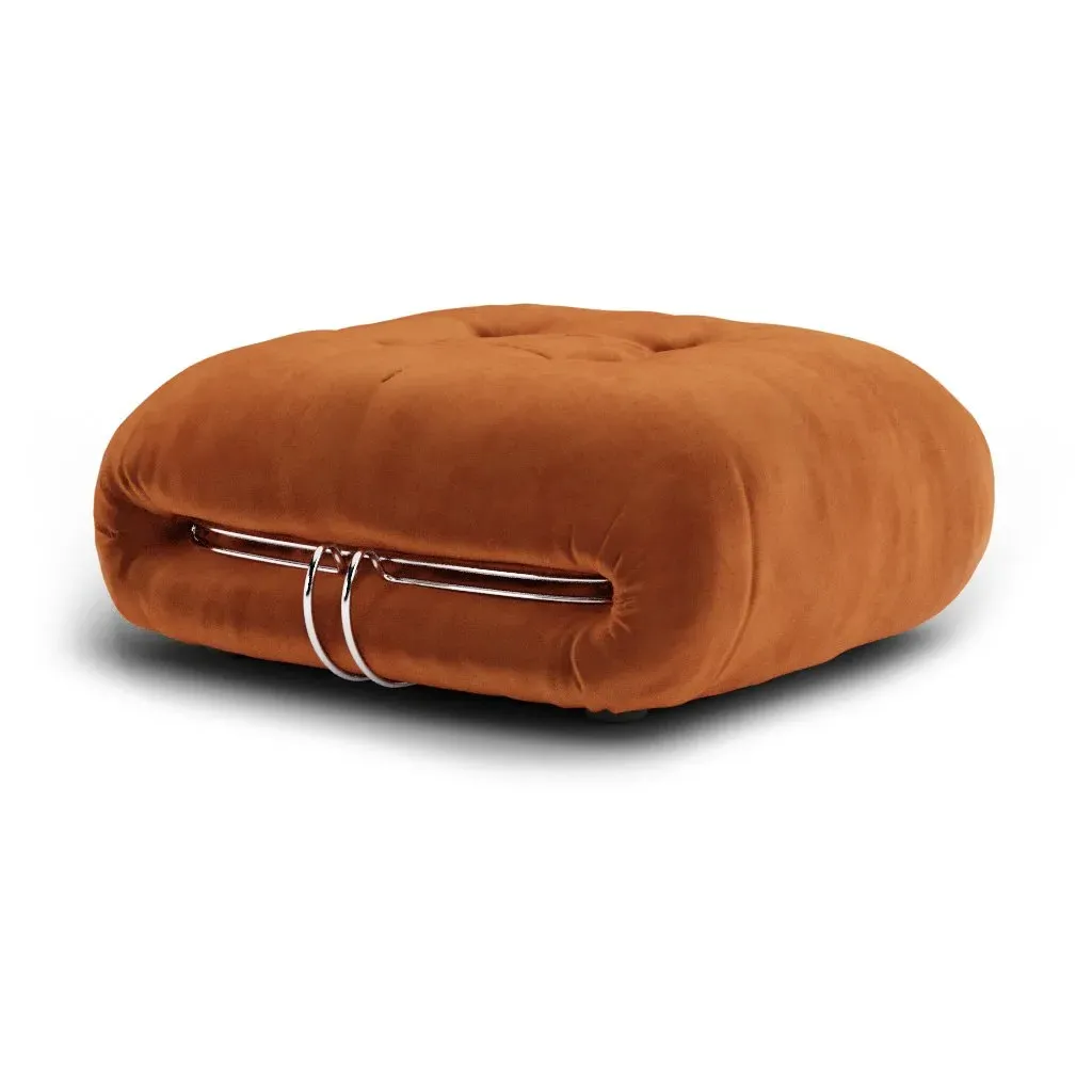 Soriana Ottoman - Spice, Cotton Velvet product