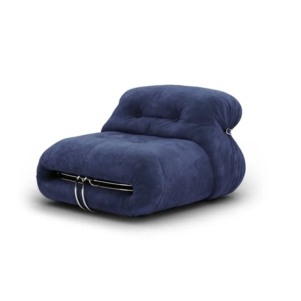 Soriana Single Sofa - Azure Blue, Chenille product