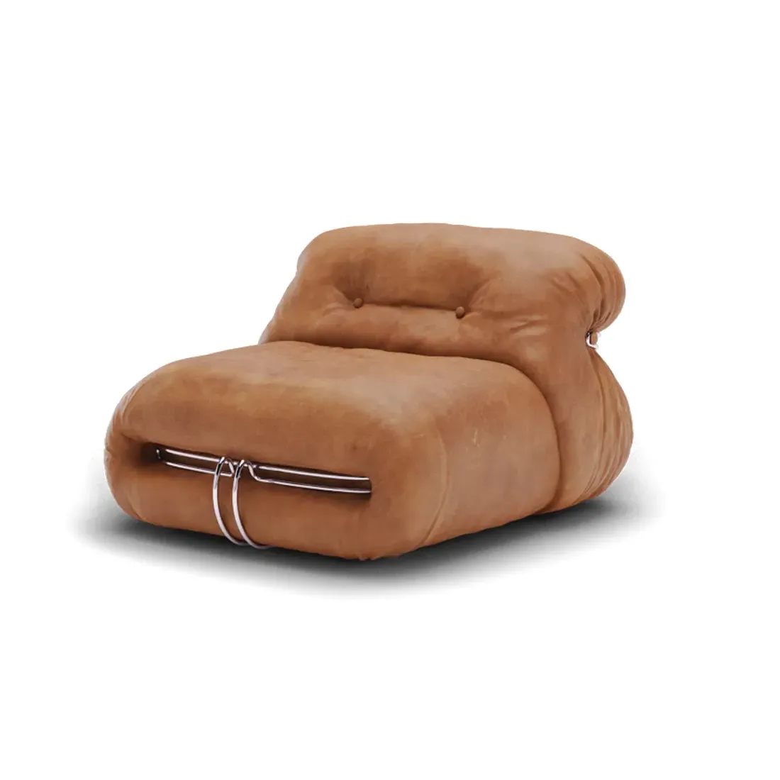 Soriana Single Sofa - Brown, Vintage Leather product