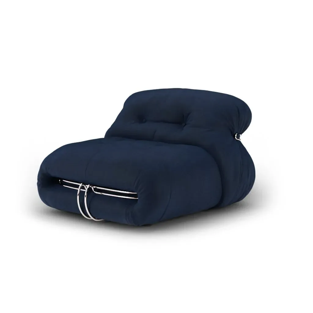 Soriana Single Sofa - Peacock, Performance Felt product
