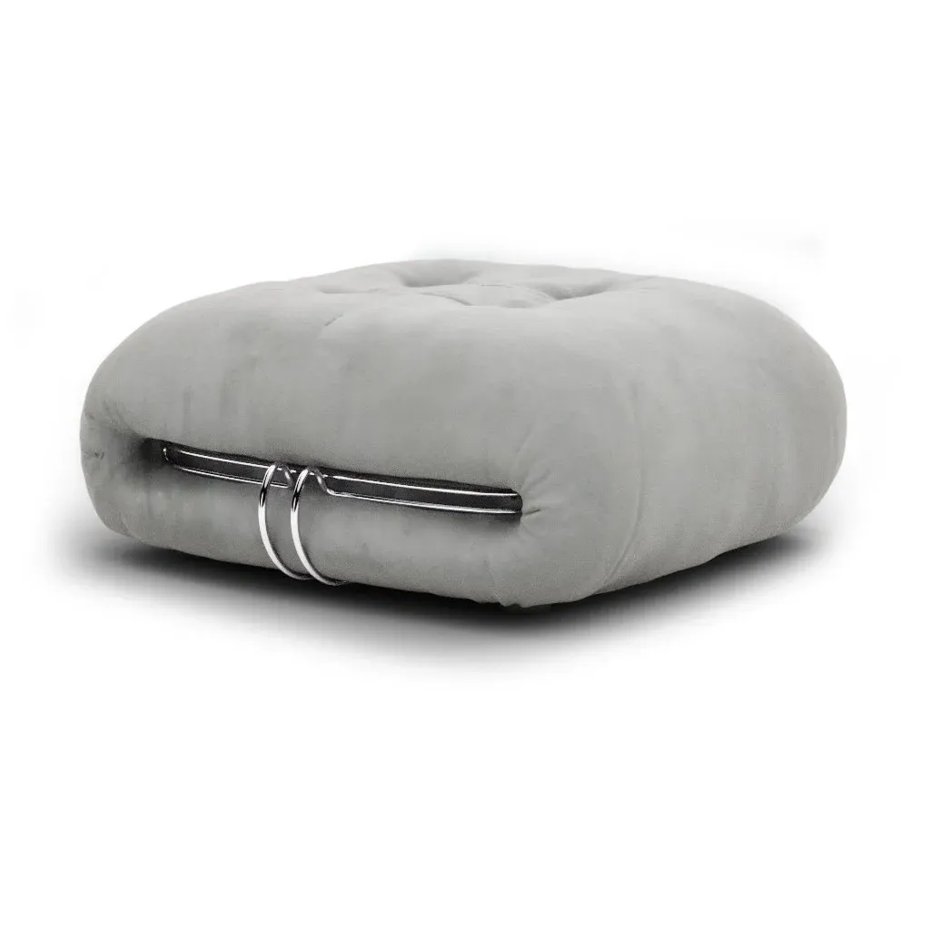 Soriana Sofa Ottoman - Taupe, Suede product