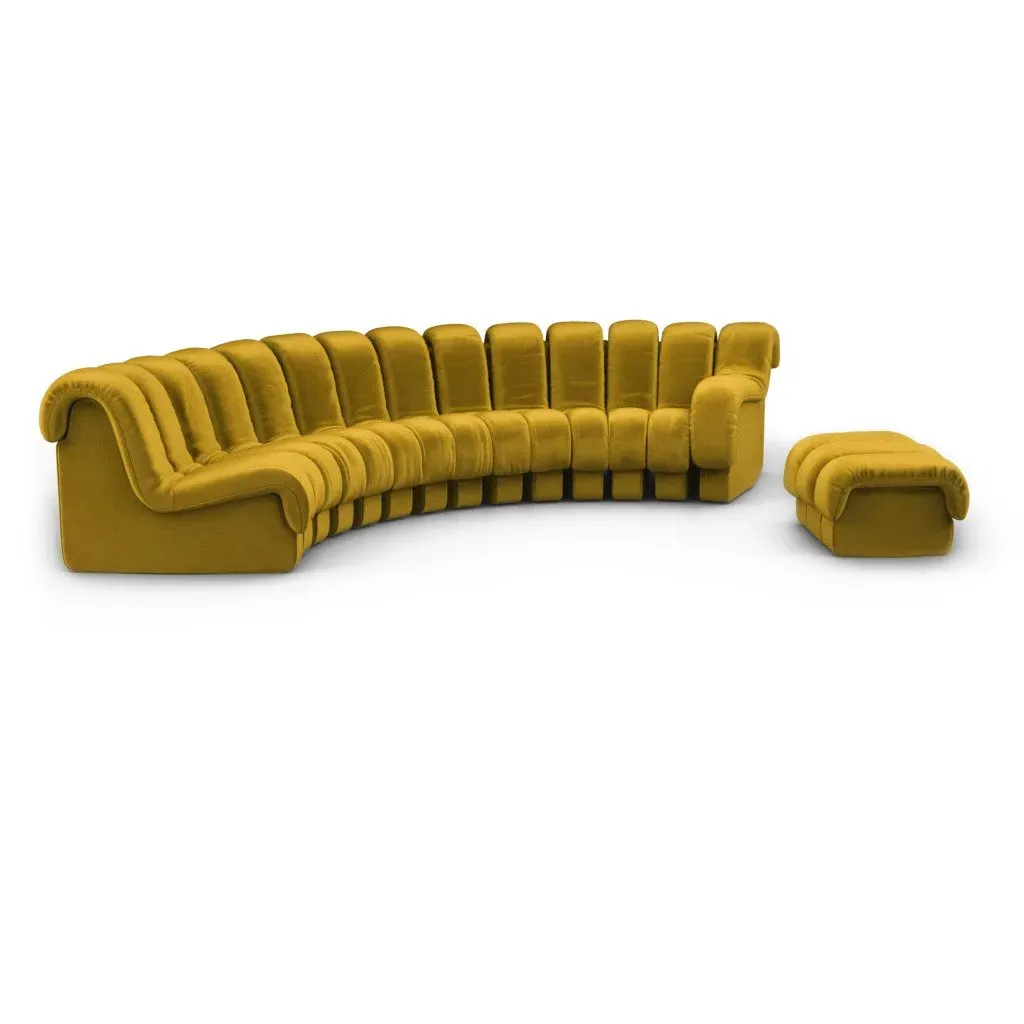 DS 600 Combination B Modular Sofa - Olive, Velvet product