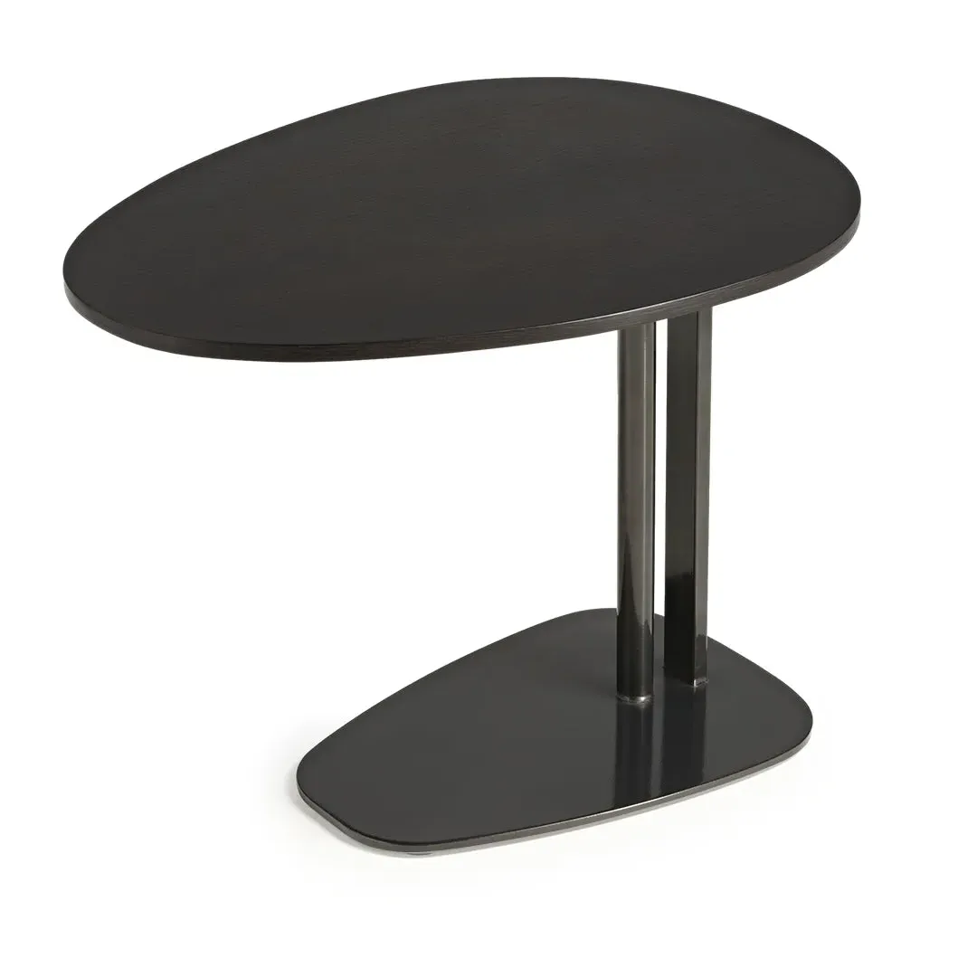 23" Side Table - Wood, Metal image