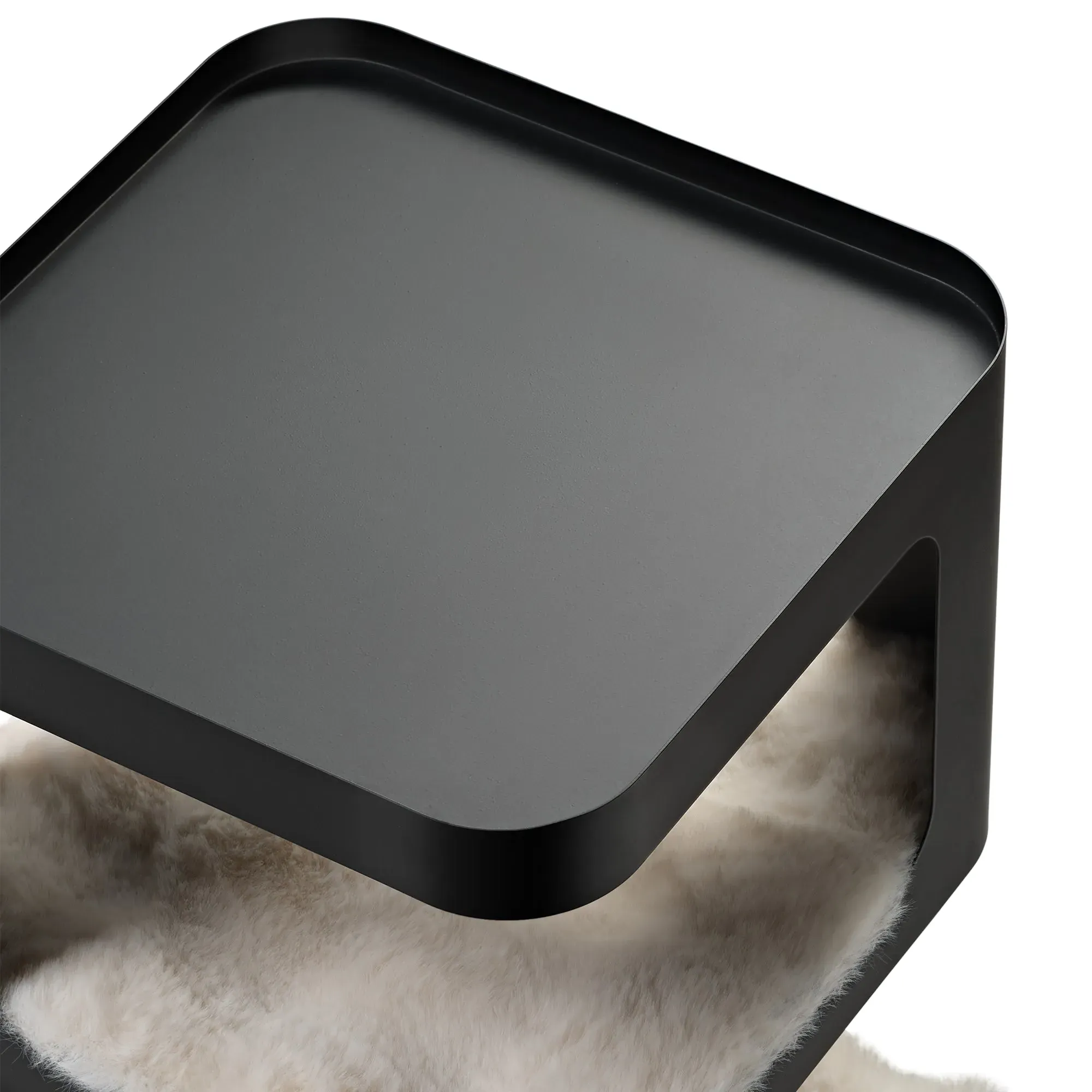 3-Tier Cat Tower Side Table - Black