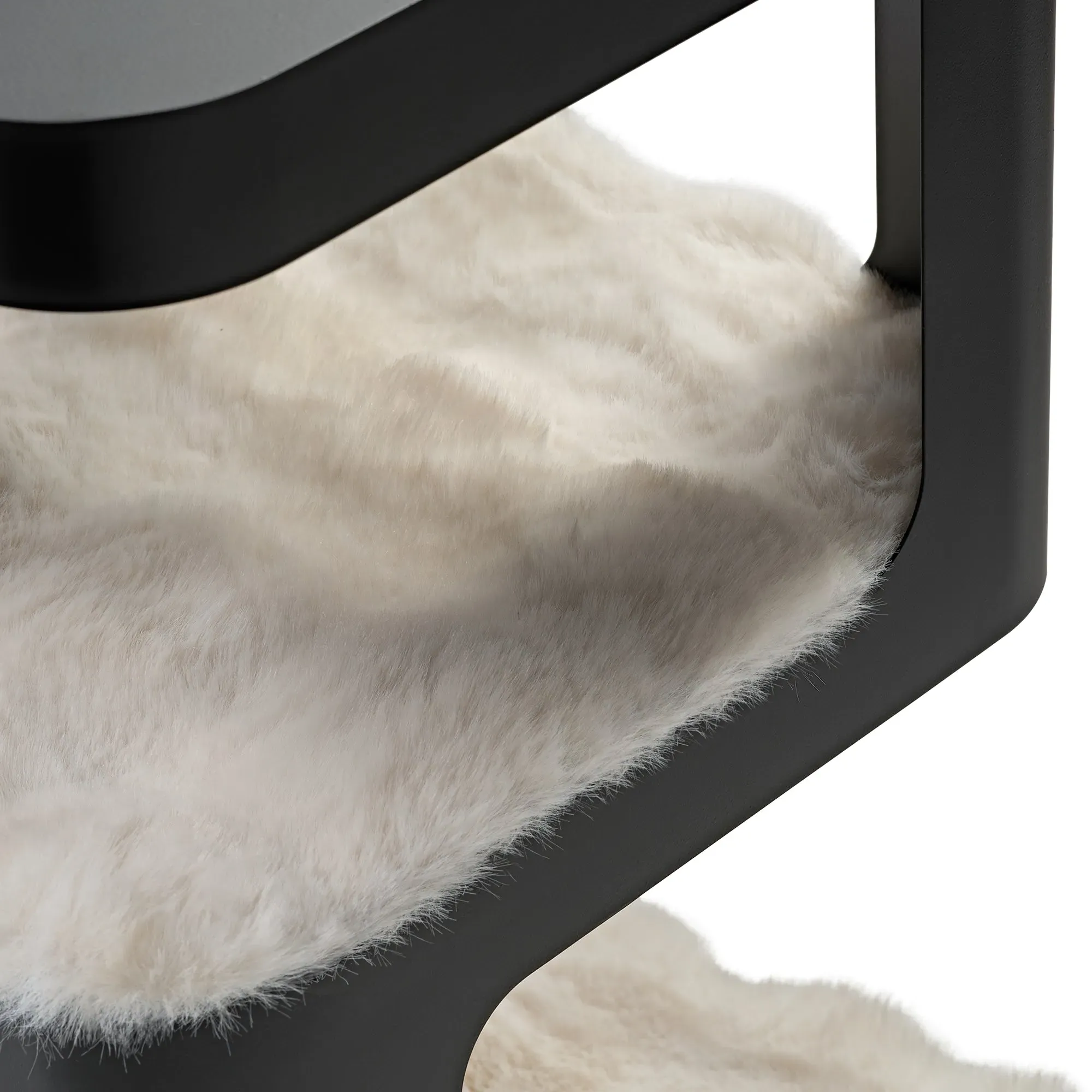 3-Tier Cat Tower Side Table - Black