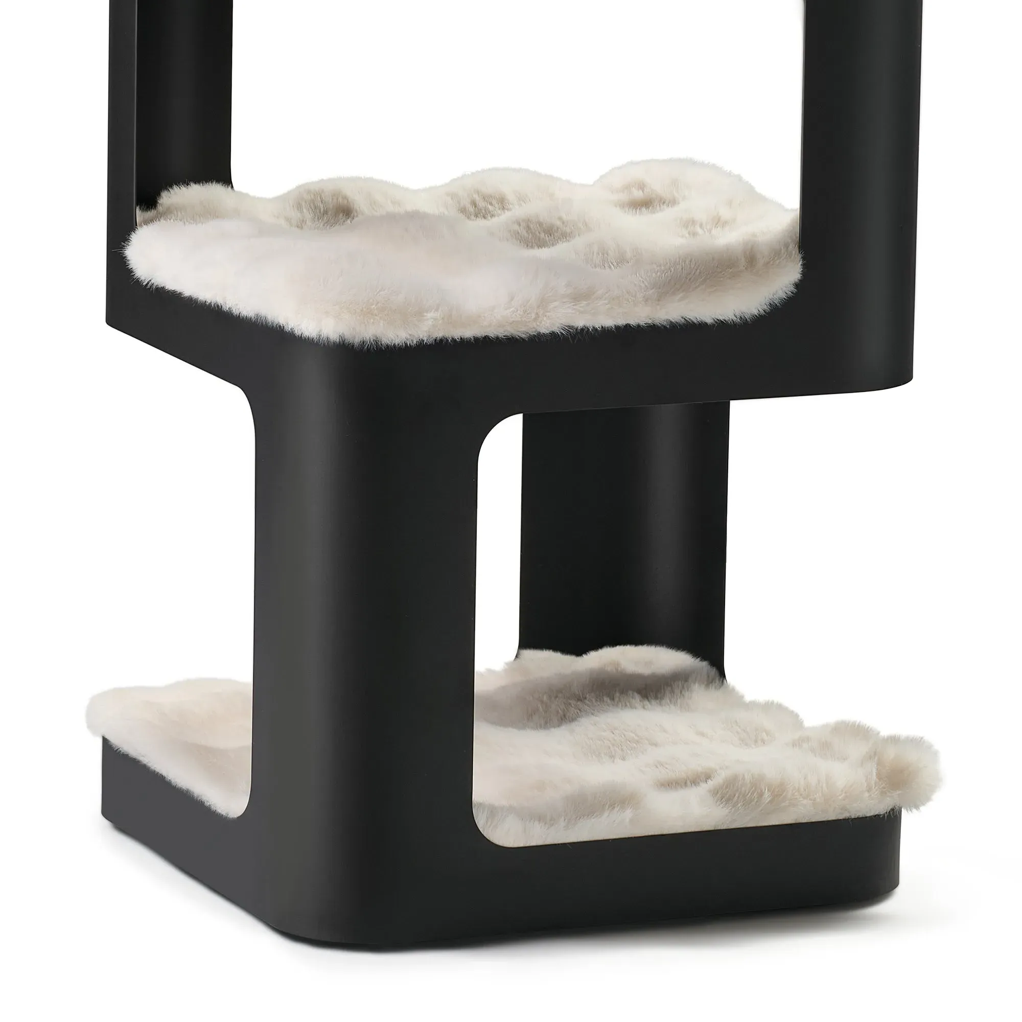 3-Tier Cat Tower Side Table - Black