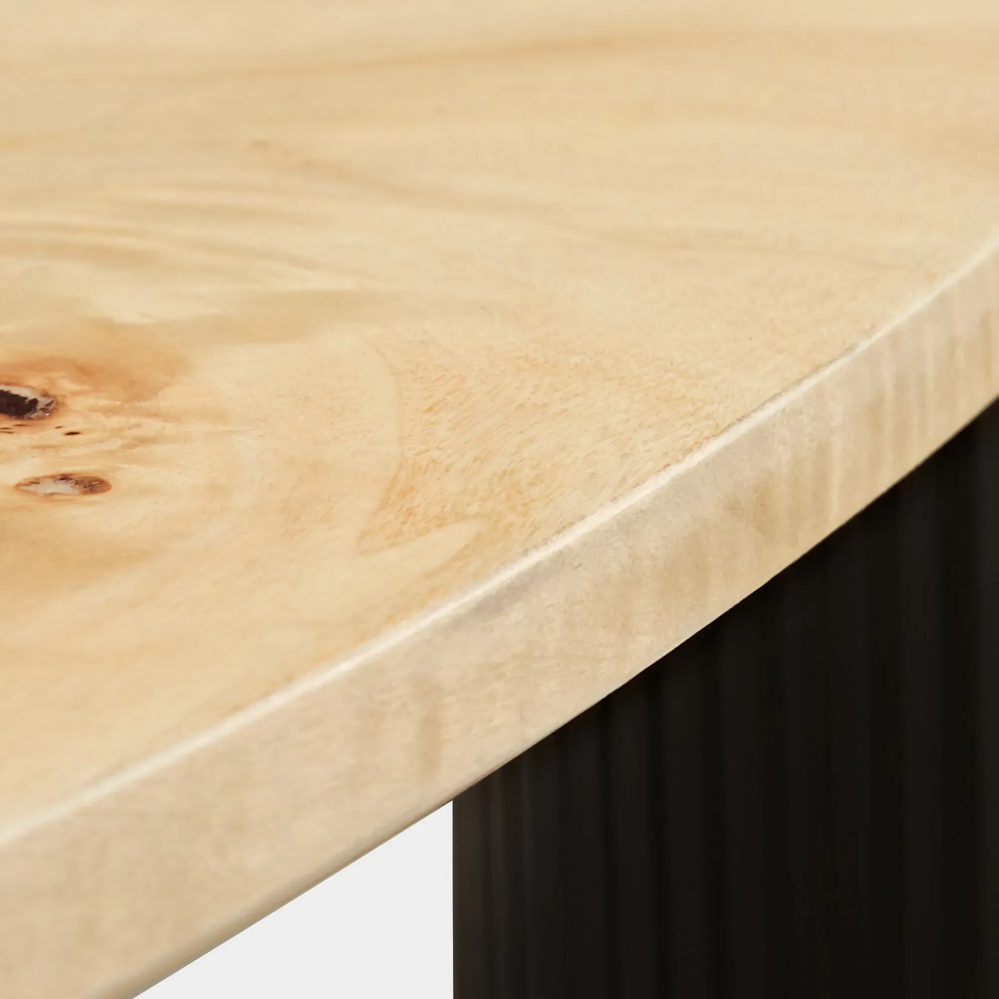 43" Coffee Table Set of 2 - Birch Wood Veneer