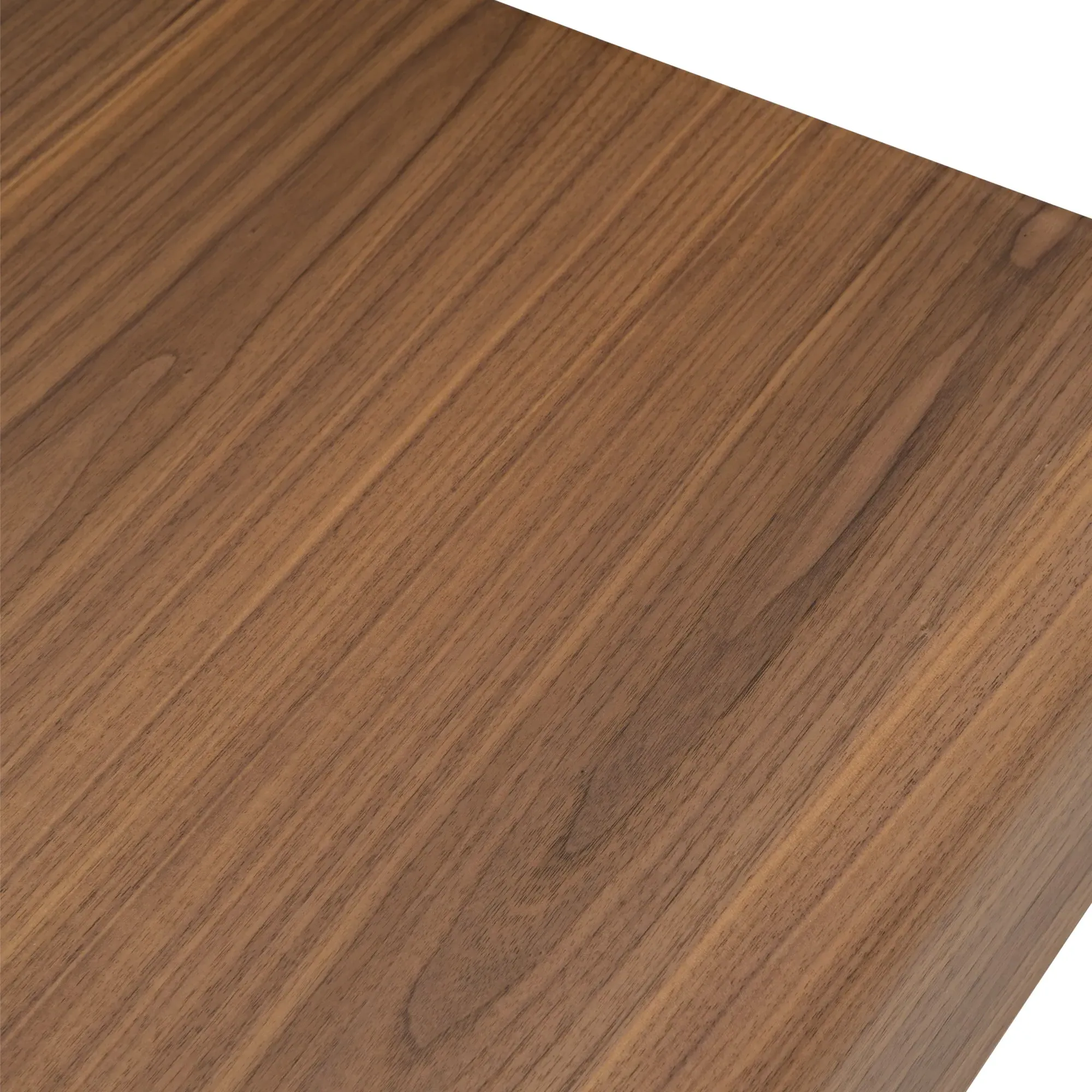 47" Rounded Rectangular Coffee Table - Walnut