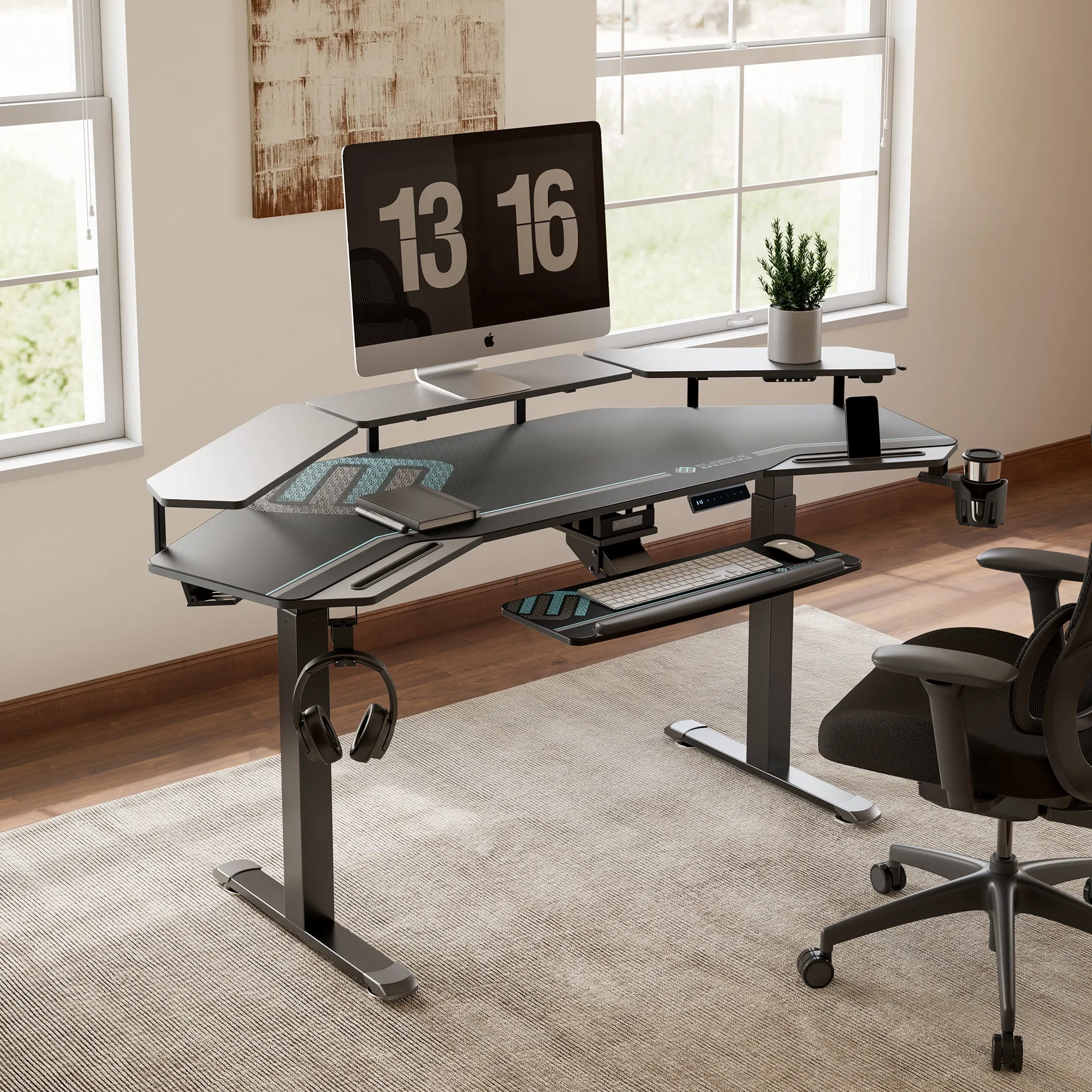 Aero Pro Wing Shaped Standing Desk