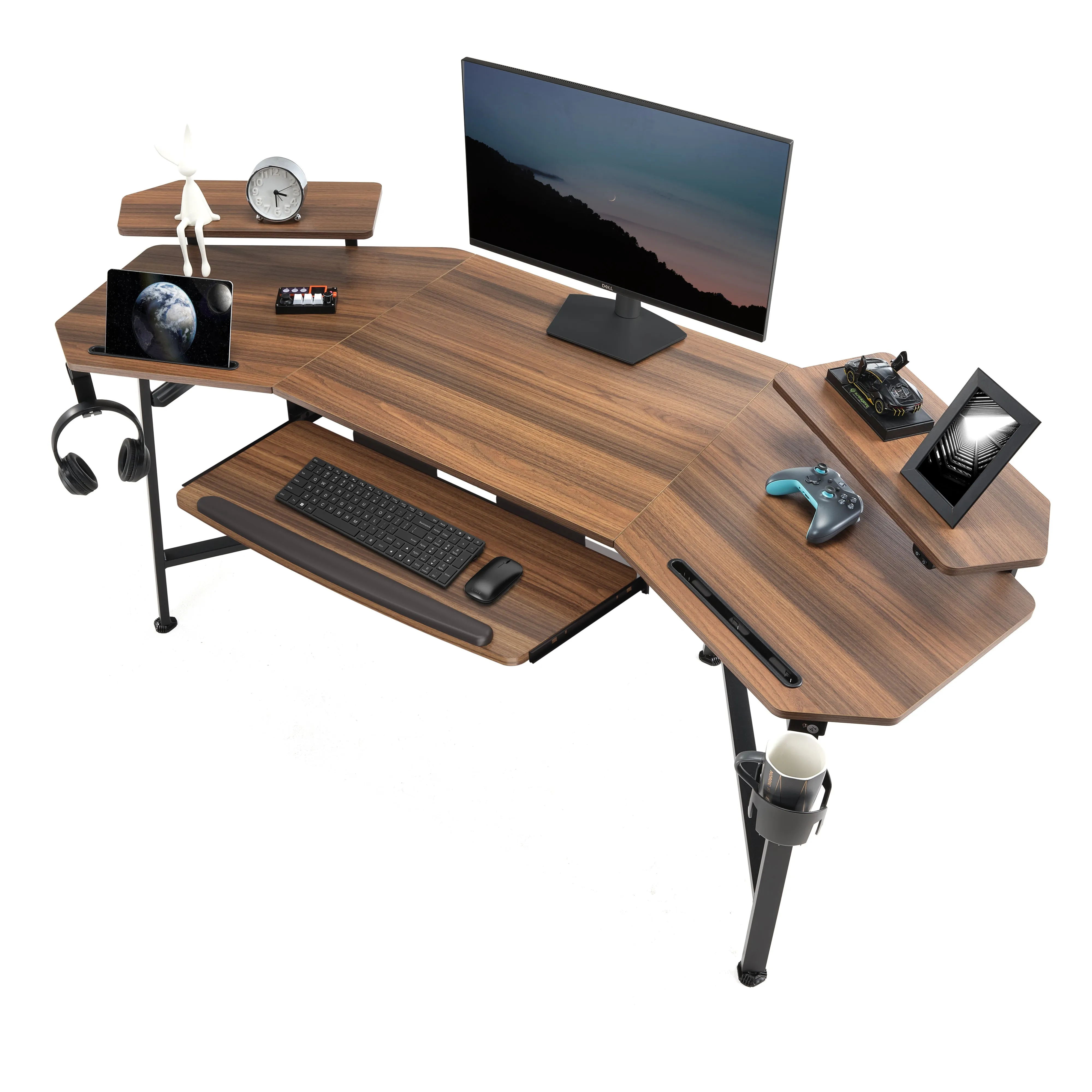 Aero Wing-Shaped Studio Desk