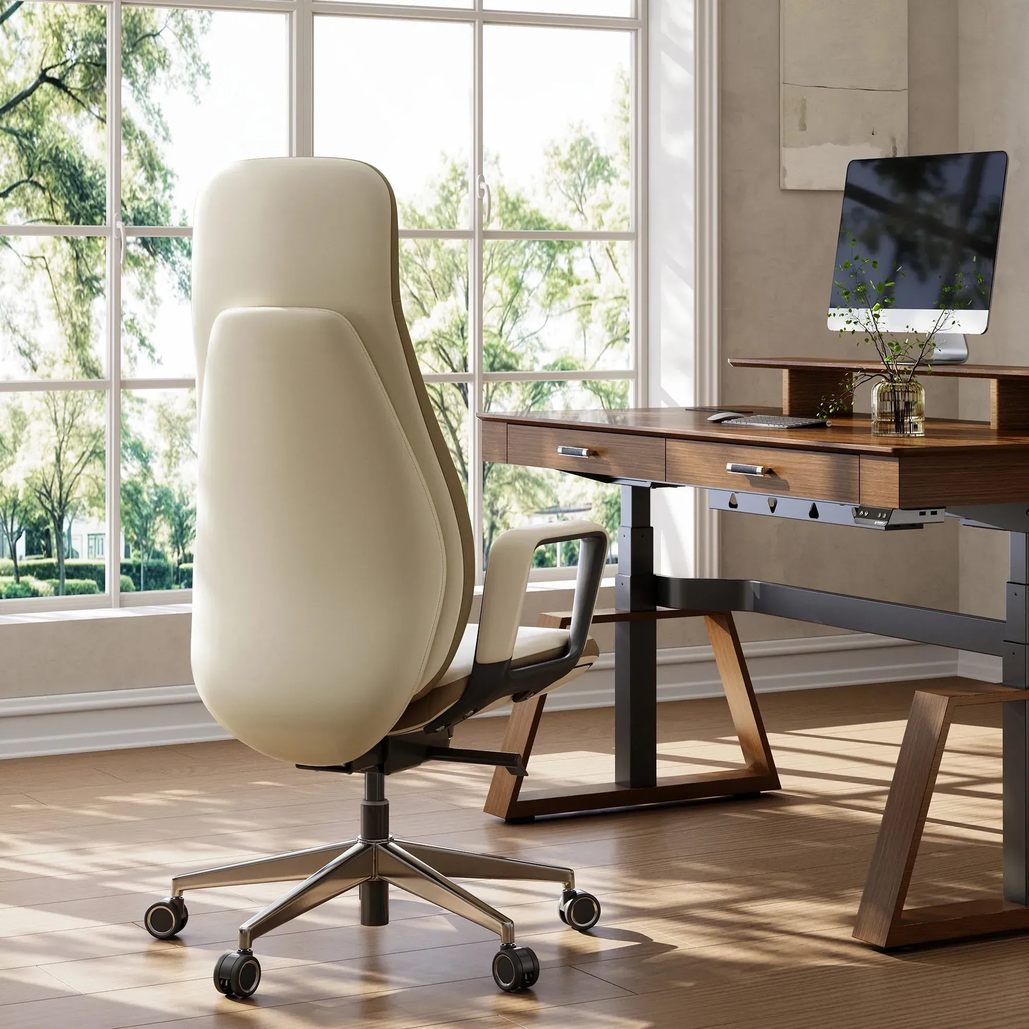 Alto Executive Office Chair - Silicone Leather