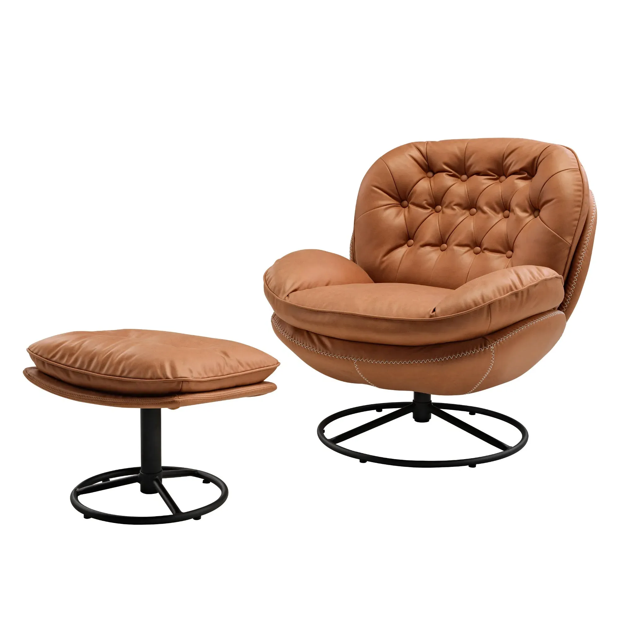 Camden Tufted Upholstered Ottoman