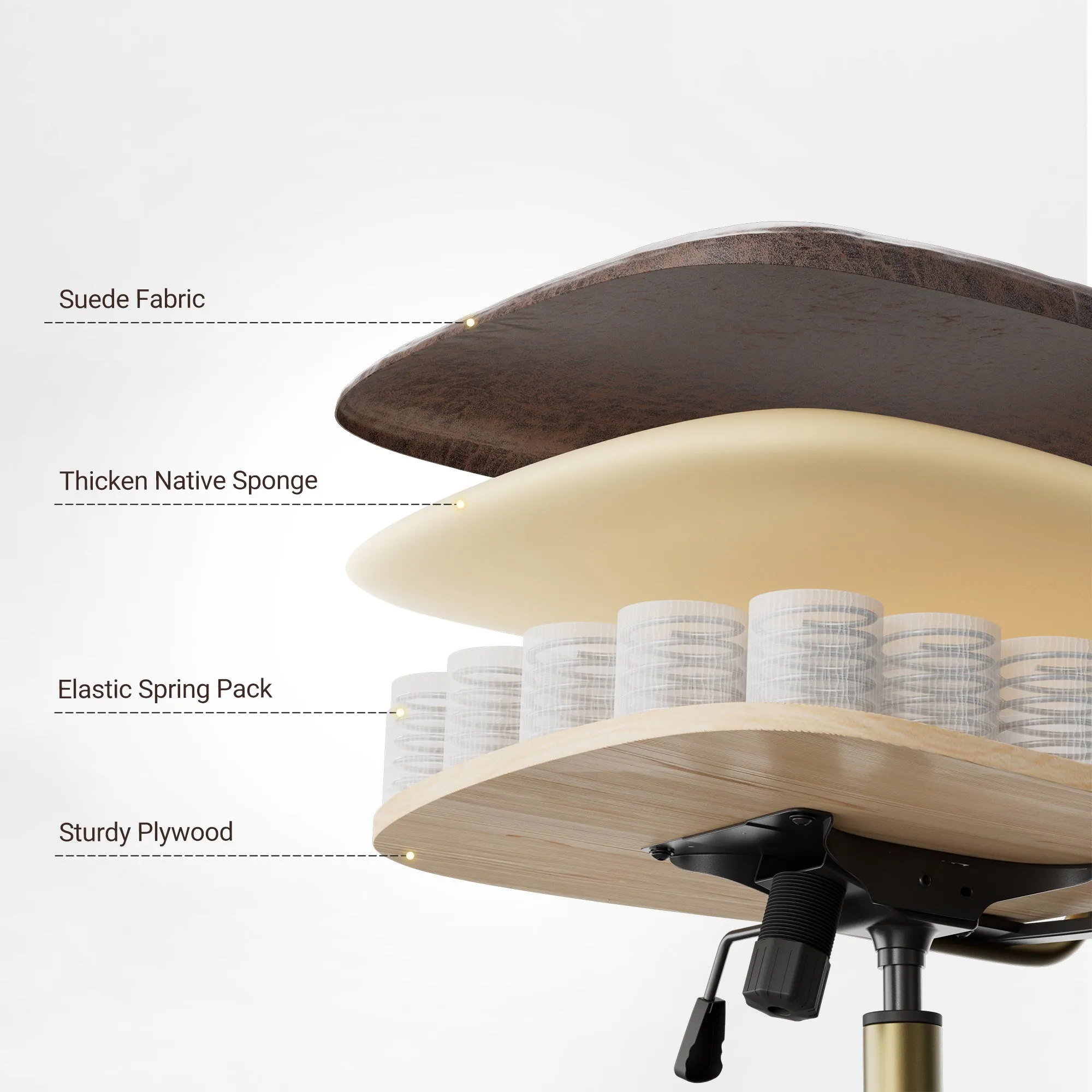 Cameron High Back Office Chair with Adjustable Headrest