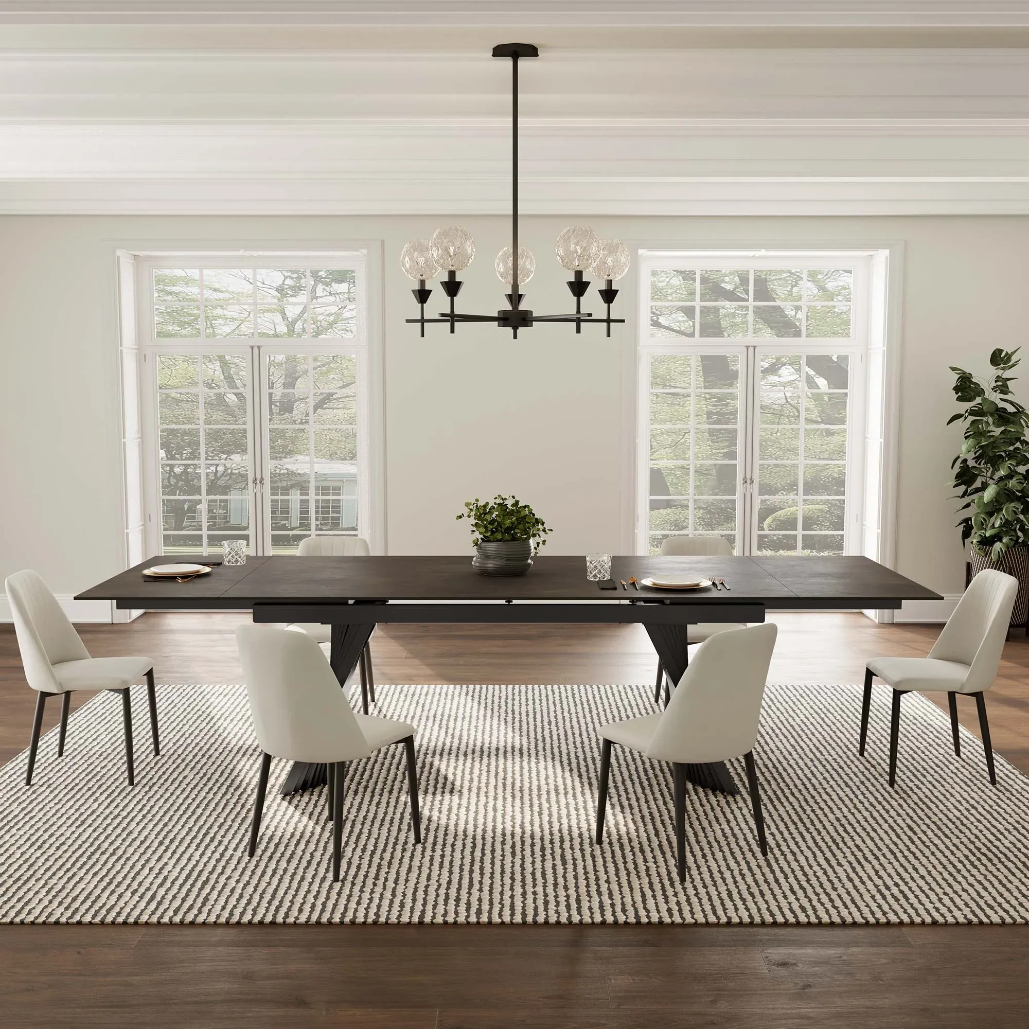 Charlotte Extendable Dining Table - Sintered Stone