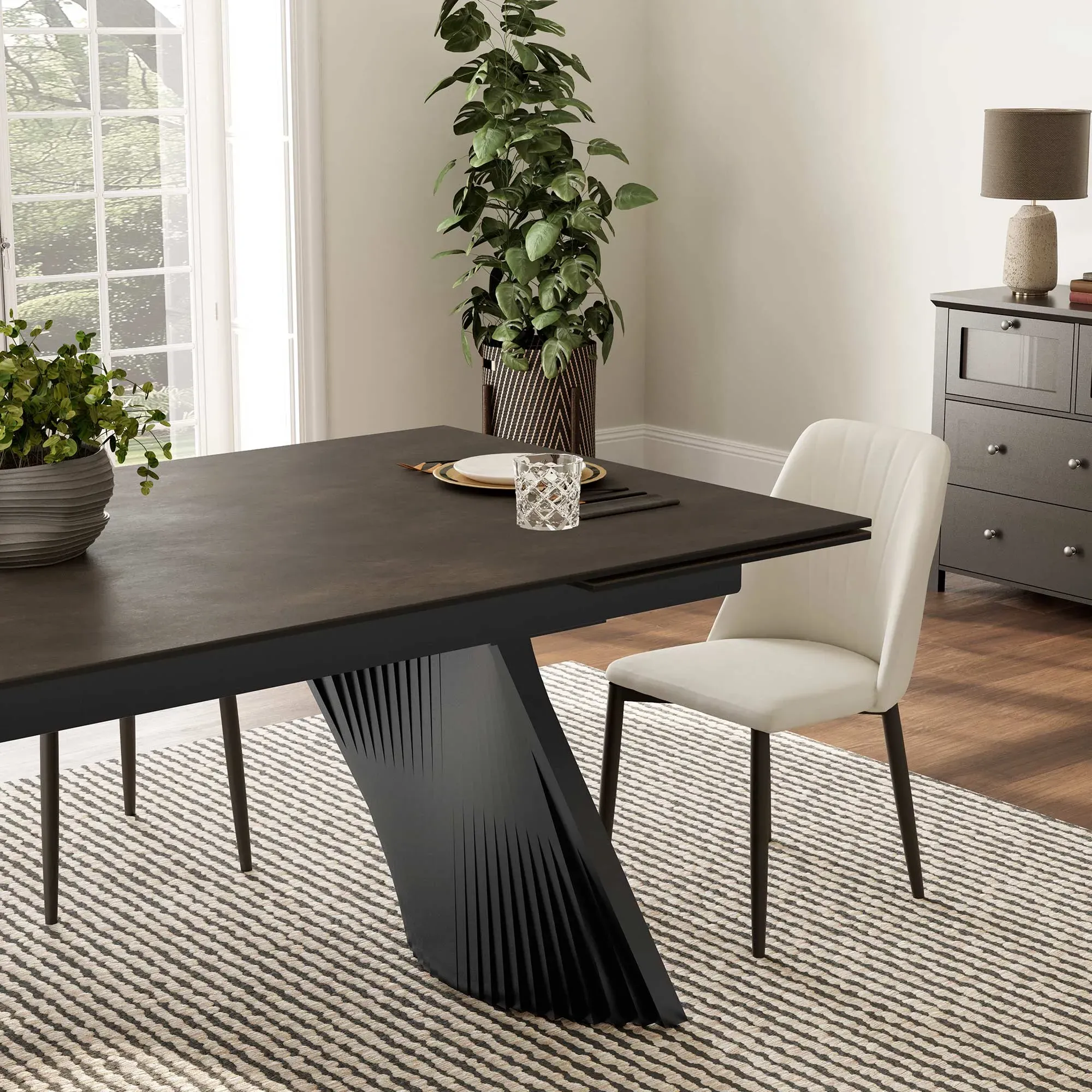 Charlotte Extendable Dining Table - Sintered Stone