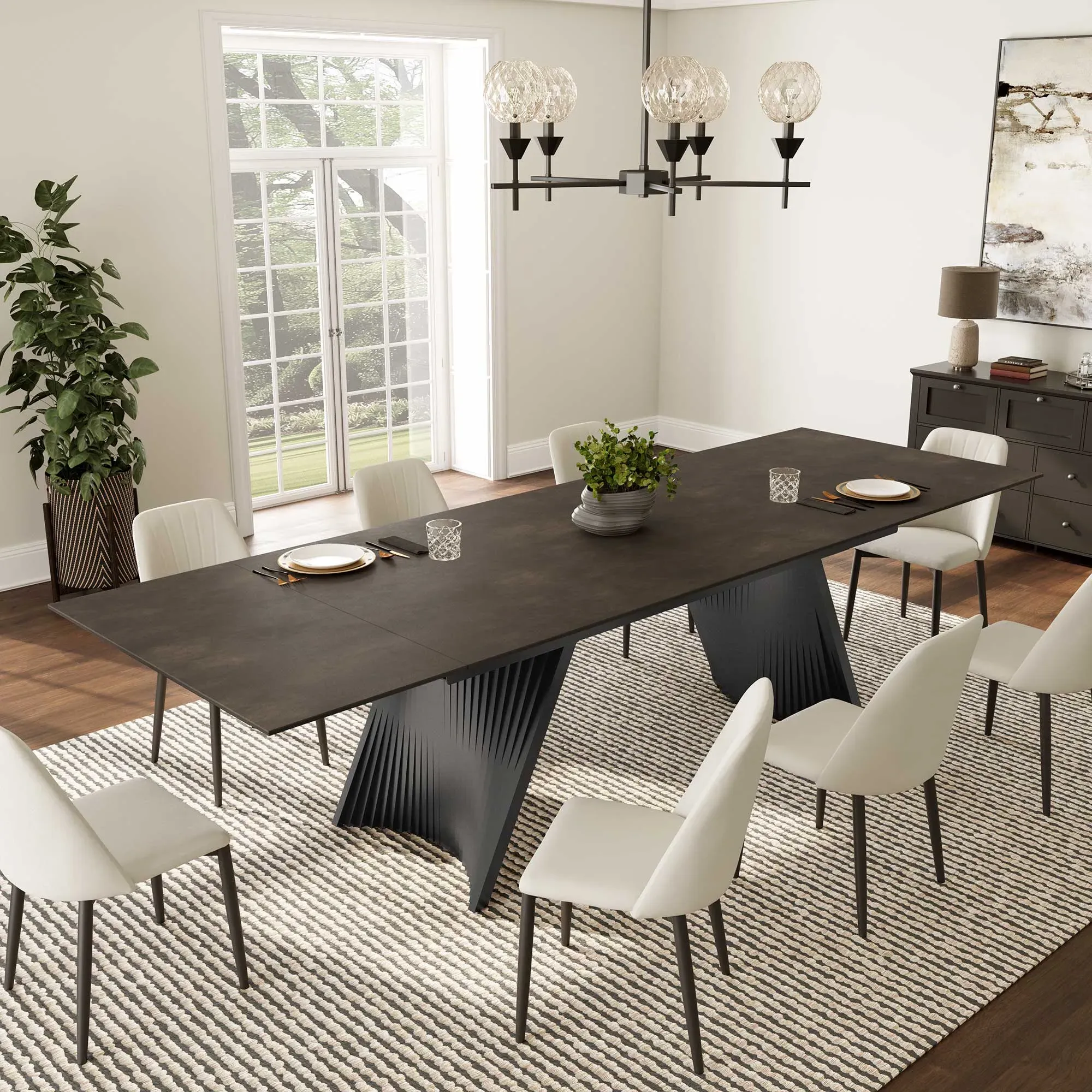 Charlotte Extendable Dining Table - Sintered Stone image