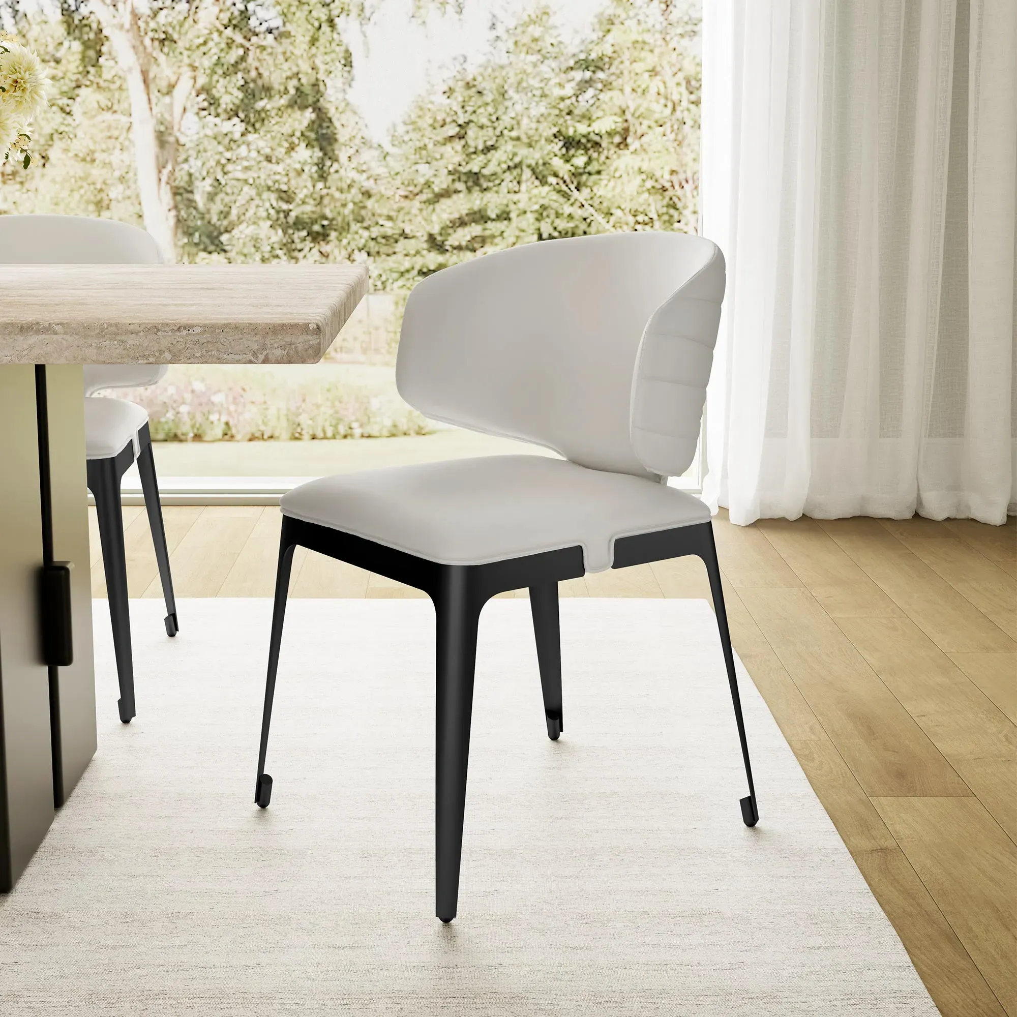 Chateau Dining Side Chairs Set of 2 - Off-White