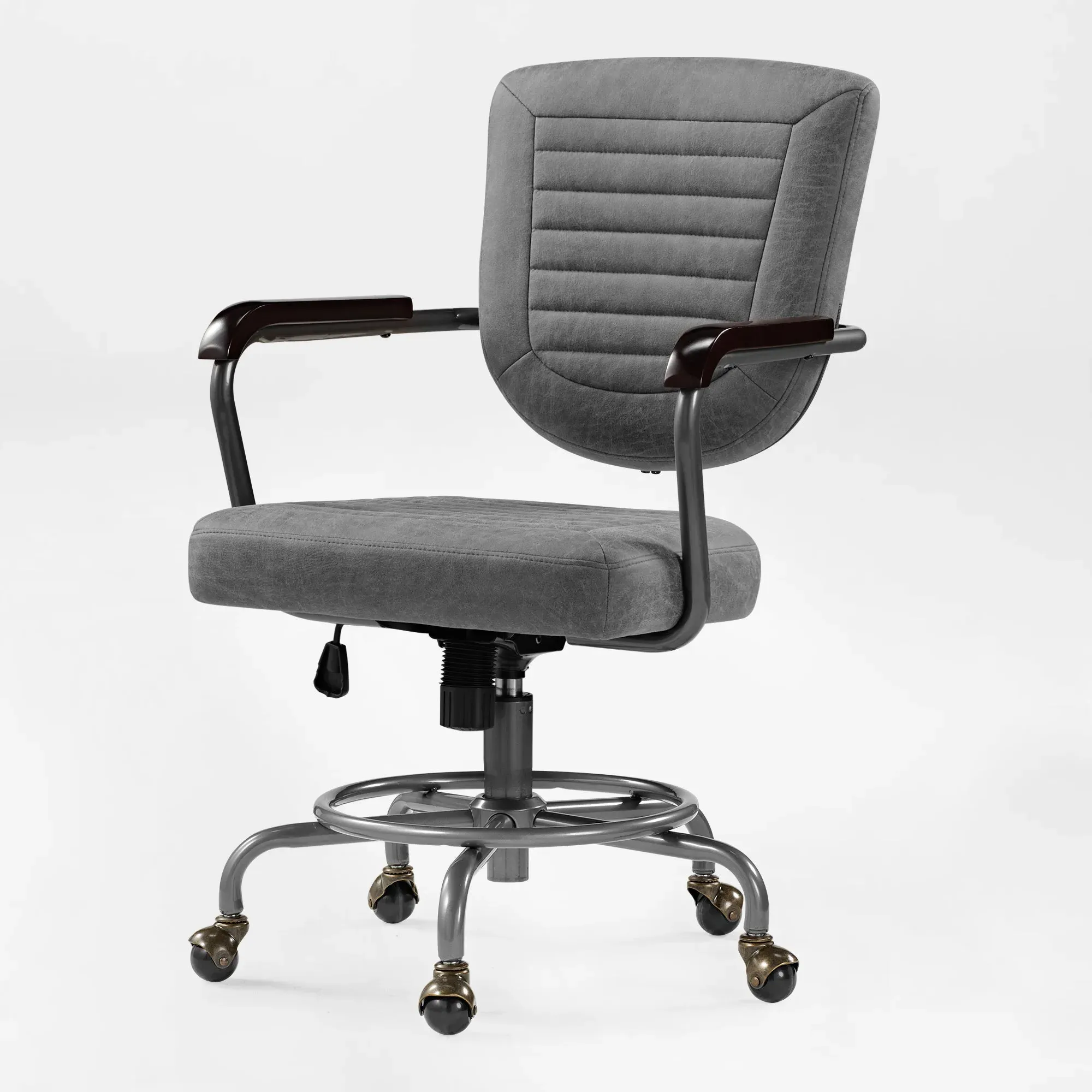 Cole Solid Wood Arm Task Office Chair