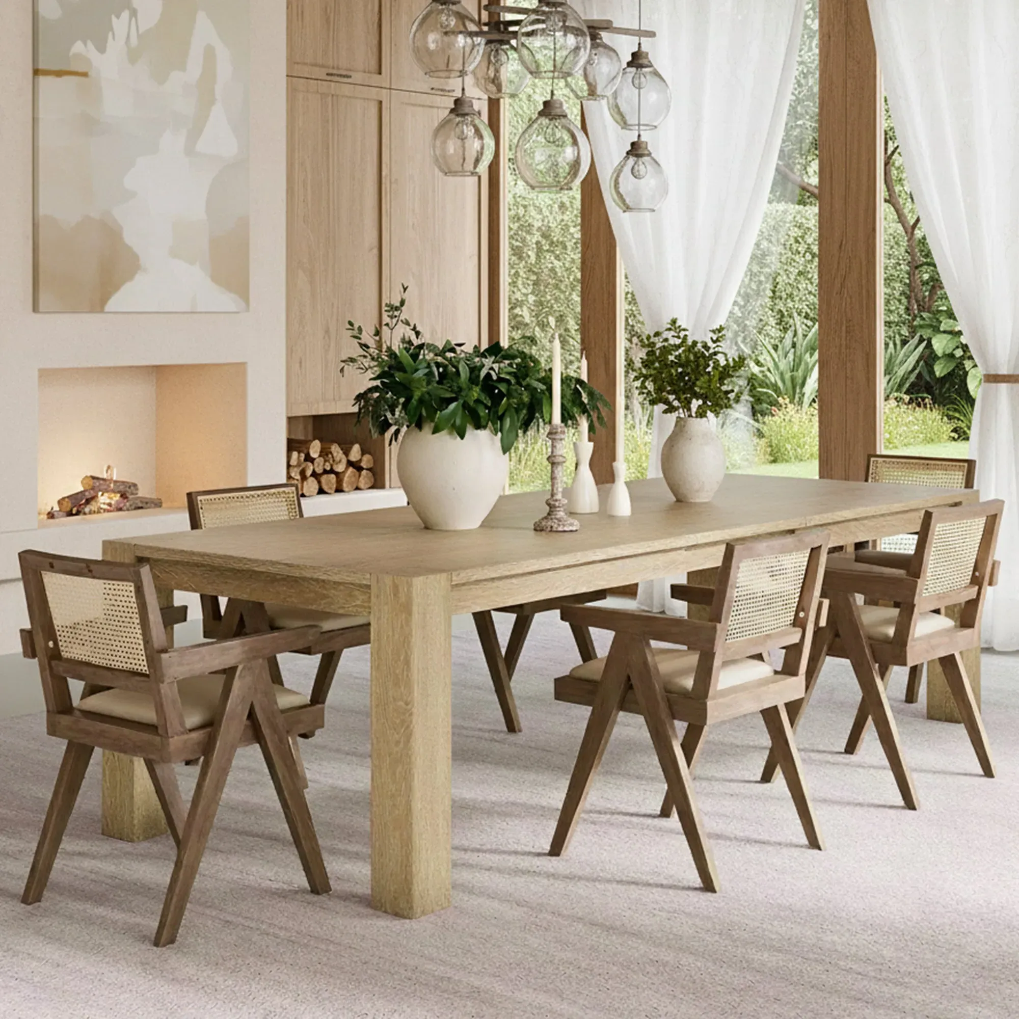 Edora Extendable Dining Table - Oak