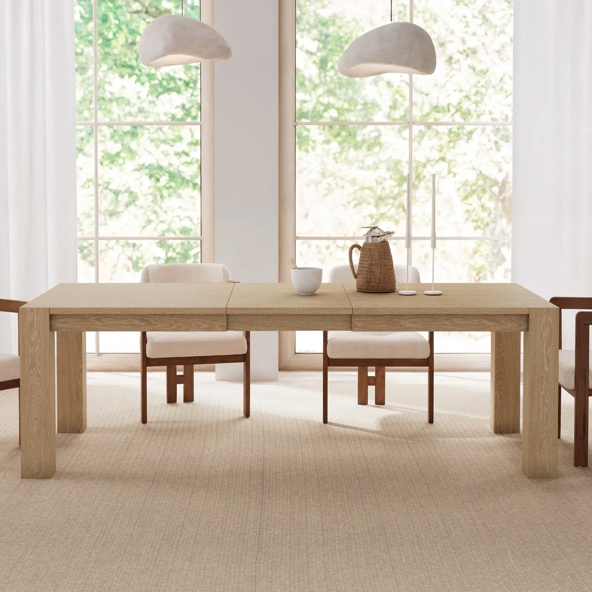 Edora Extendable Dining Table - Oak