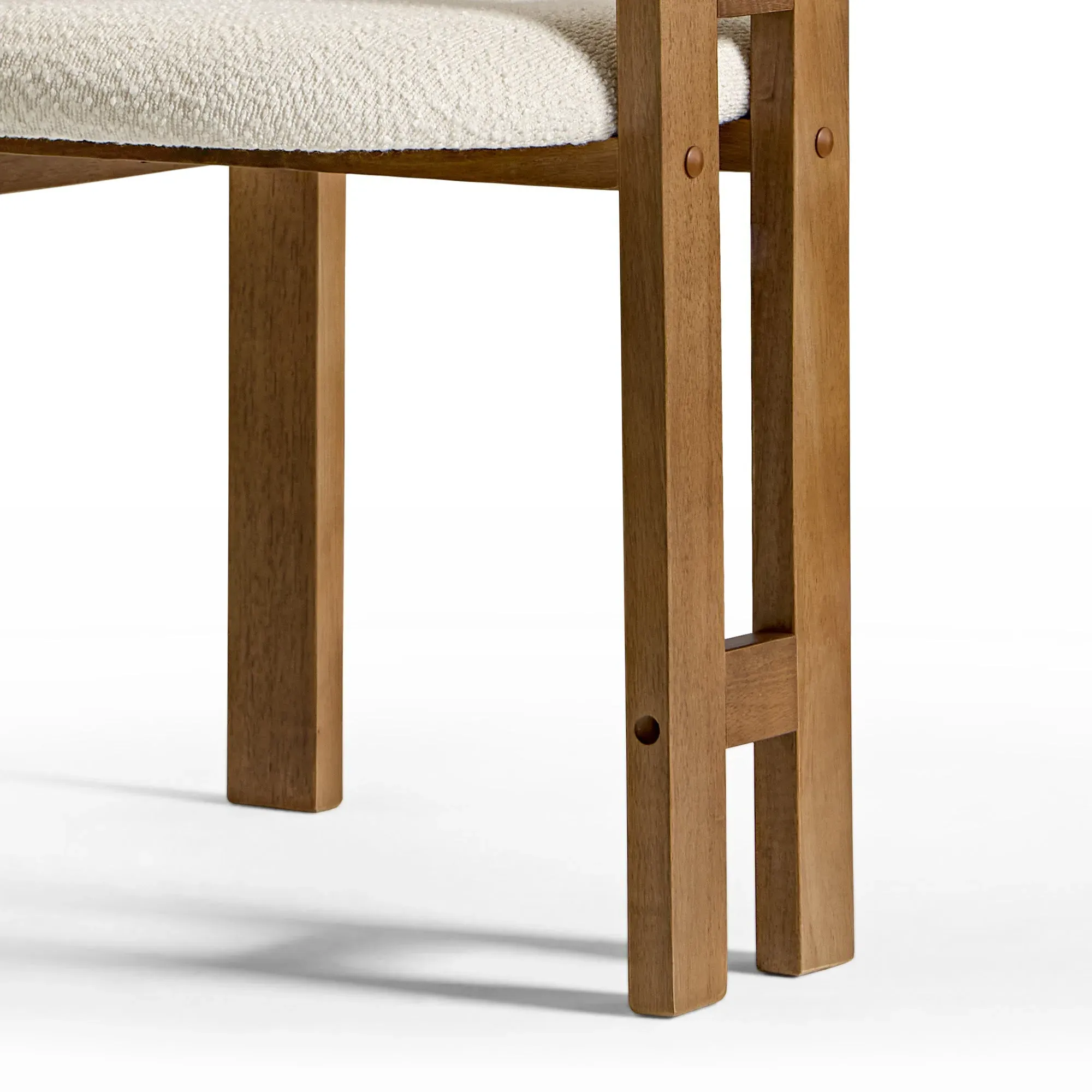 Elle Boucle Dining Chairs Set of 2