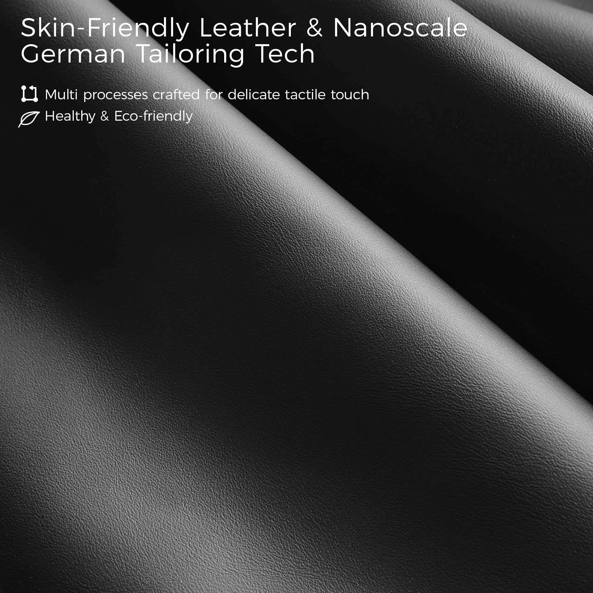 Faux Saddle Leather Adjustable Standing Desk - Brown