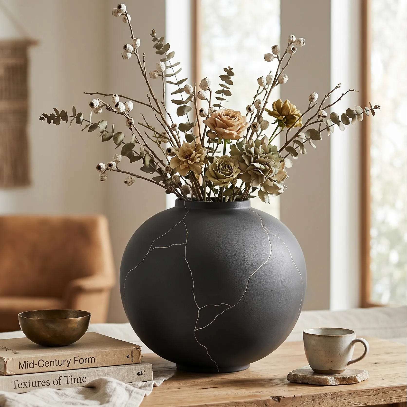 HD-09-B Flower Vase - Black product
