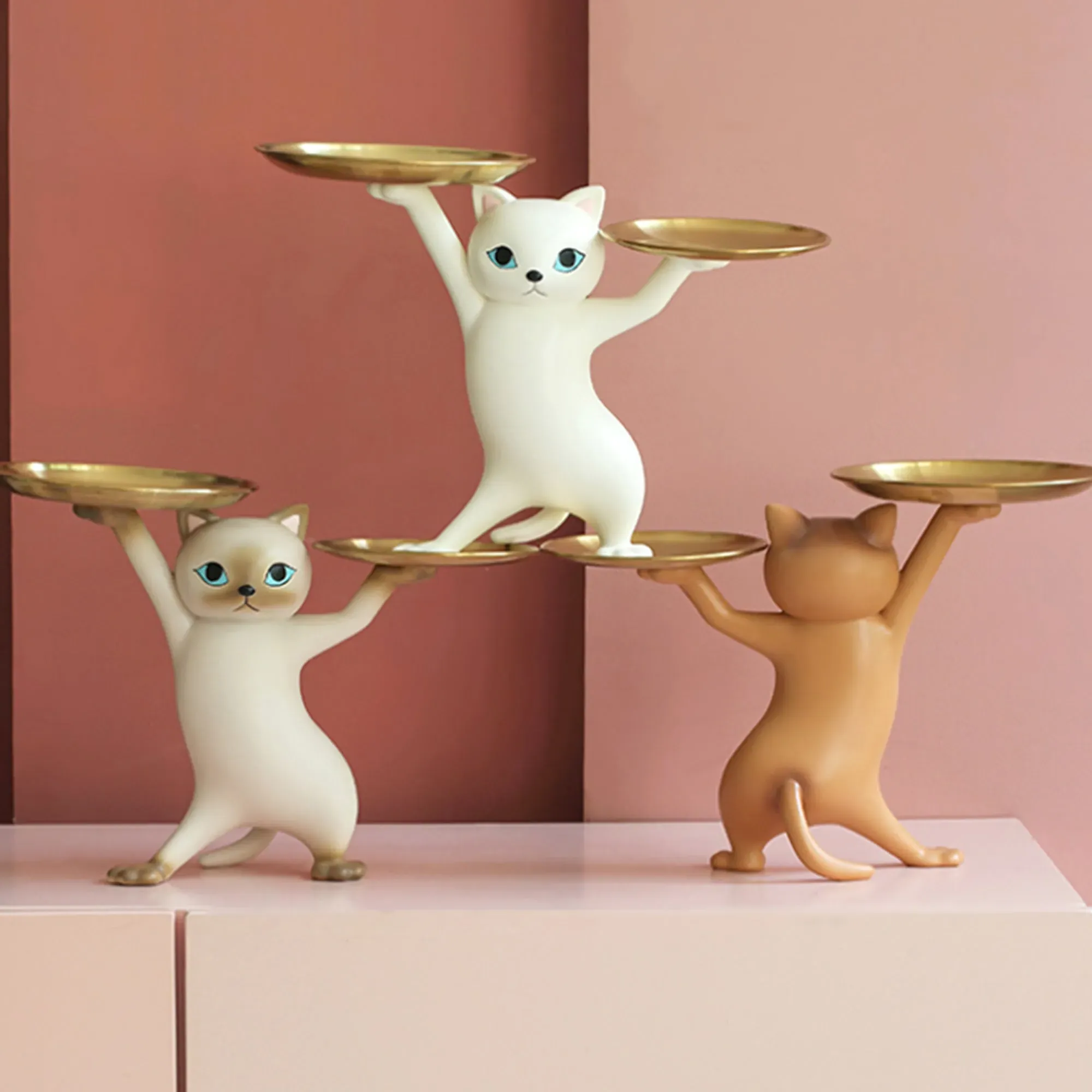 HD-17 Cat Storage Ornament - Resin