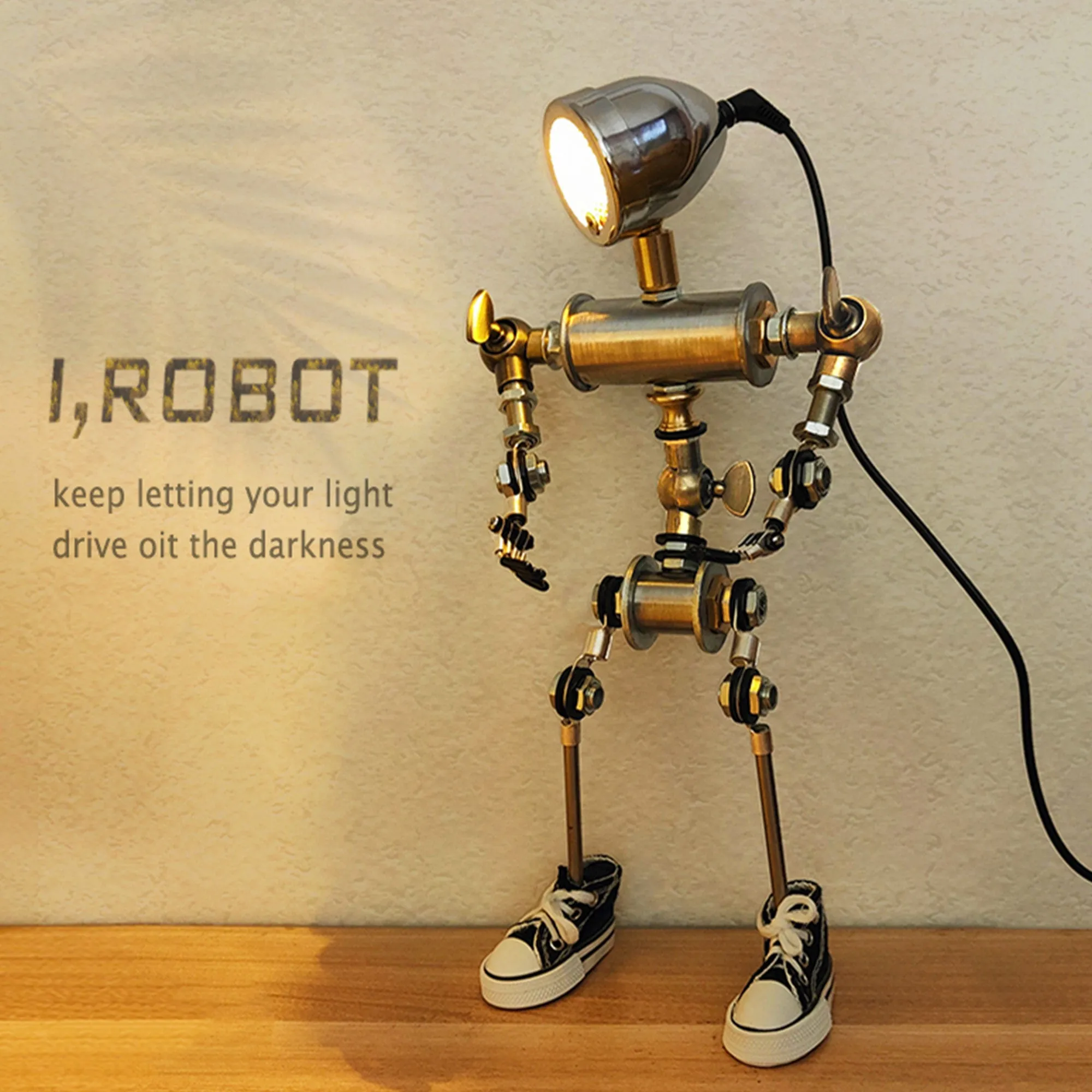 HD-19 Robot-Shaped Cyberpunk Table Lamp product