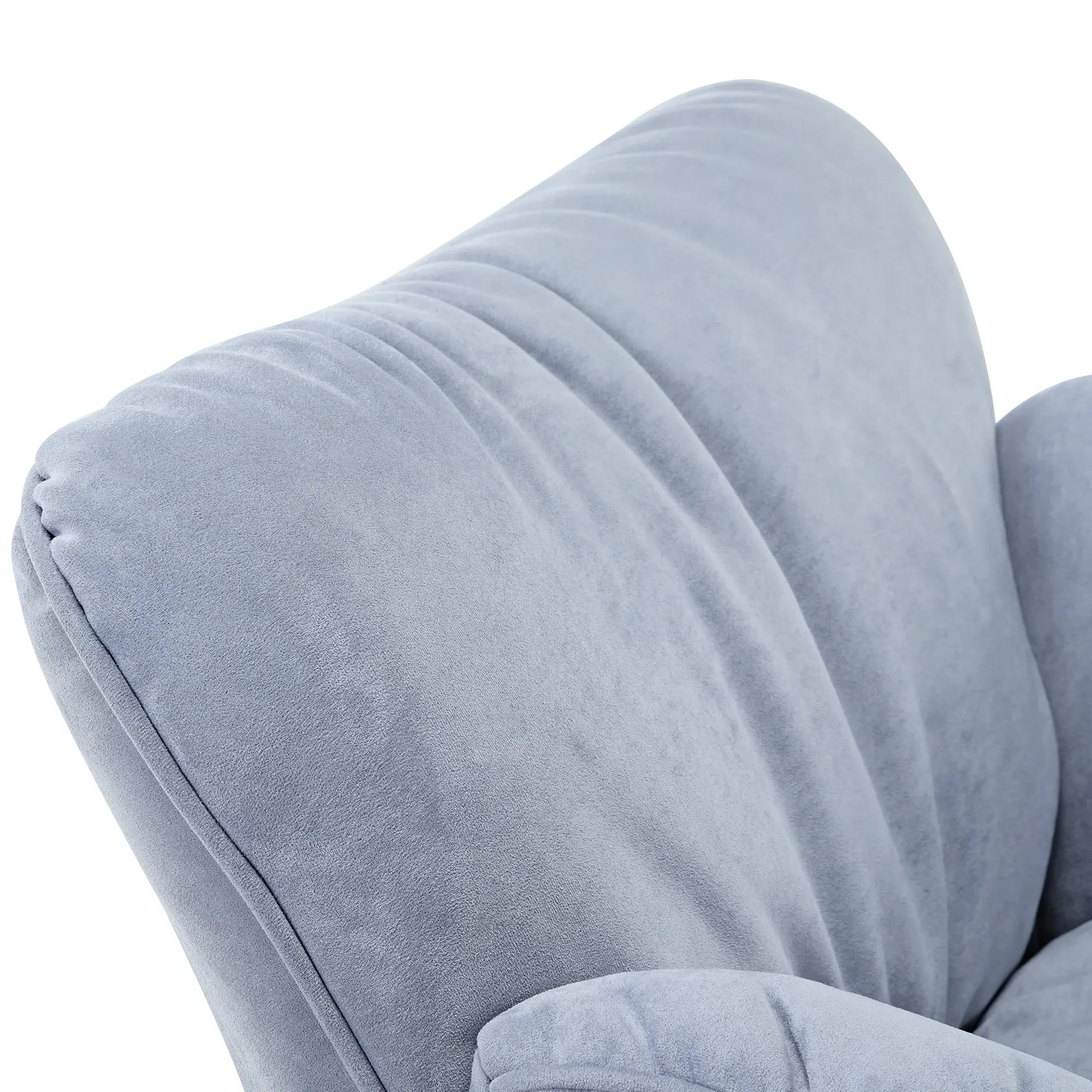 Marco Padded Lounge Chair - Blue