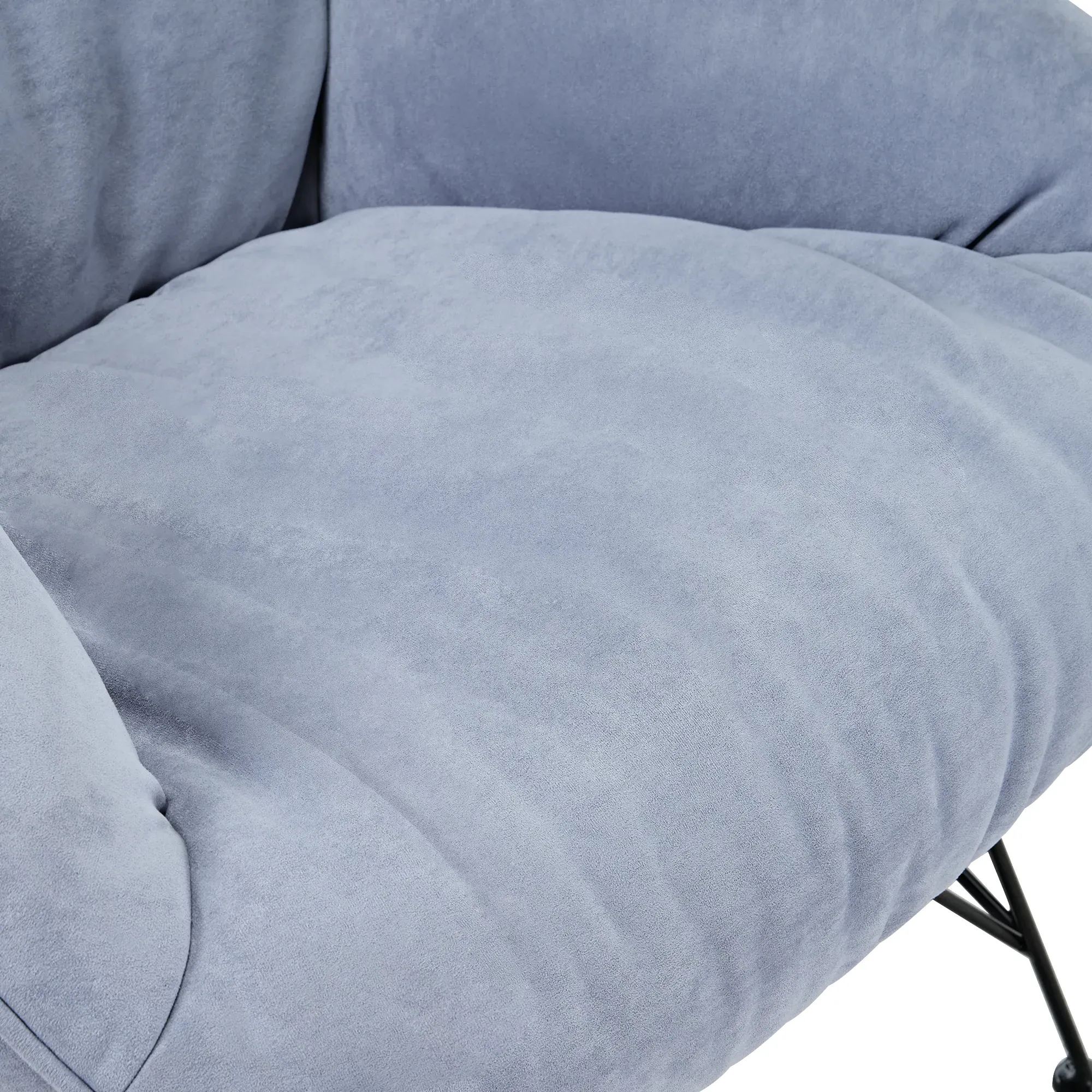 Marco Padded Lounge Chair - Blue