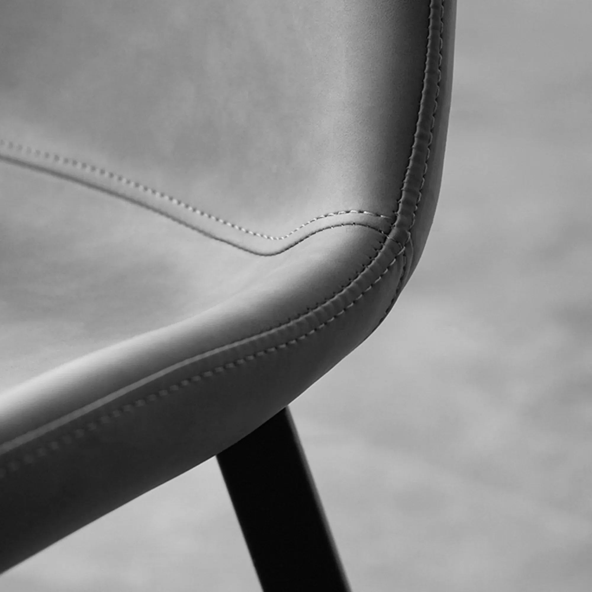 Milo Dining Side Chairs Set of 2 - Gray