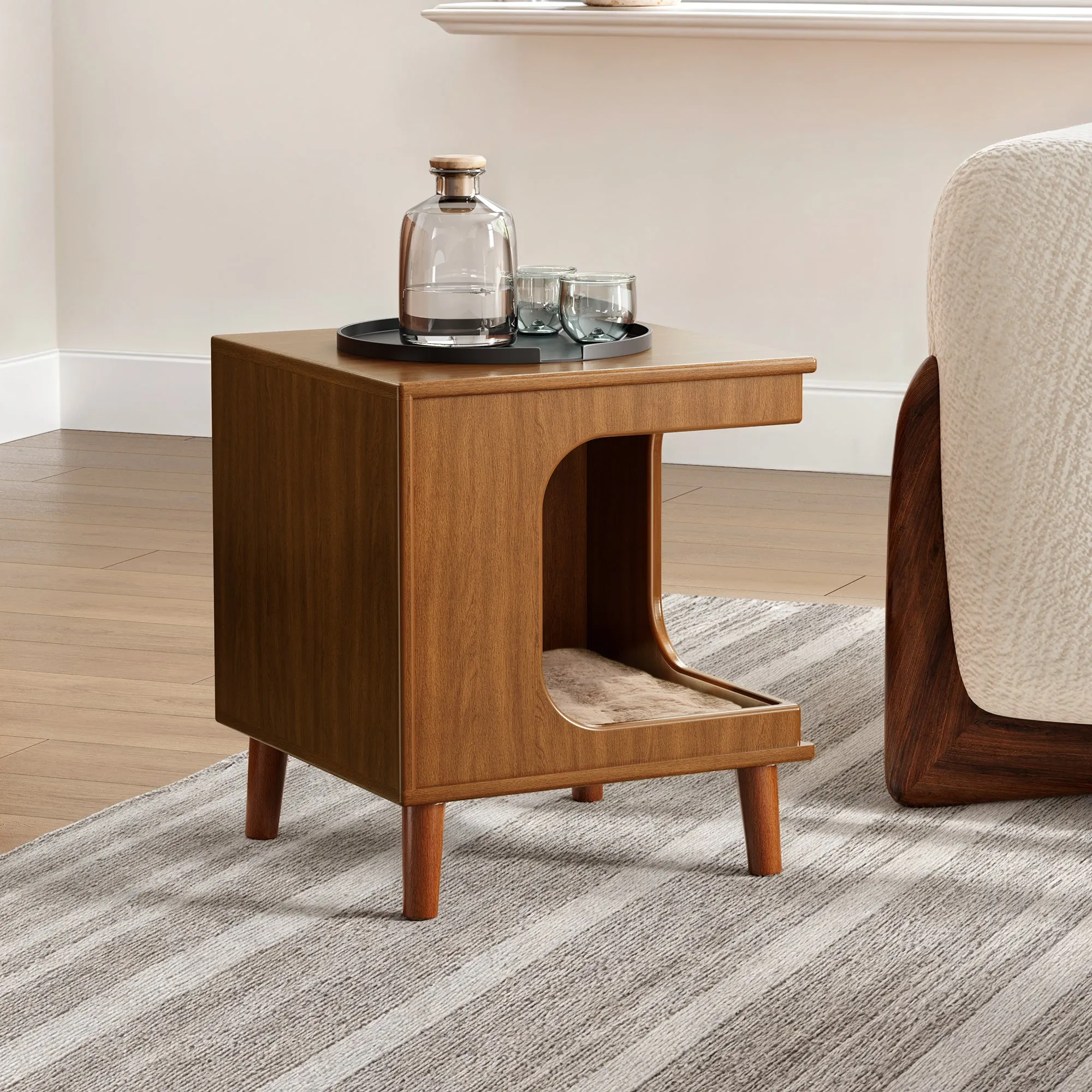 Multi-Functional Cat Bed & Side Table