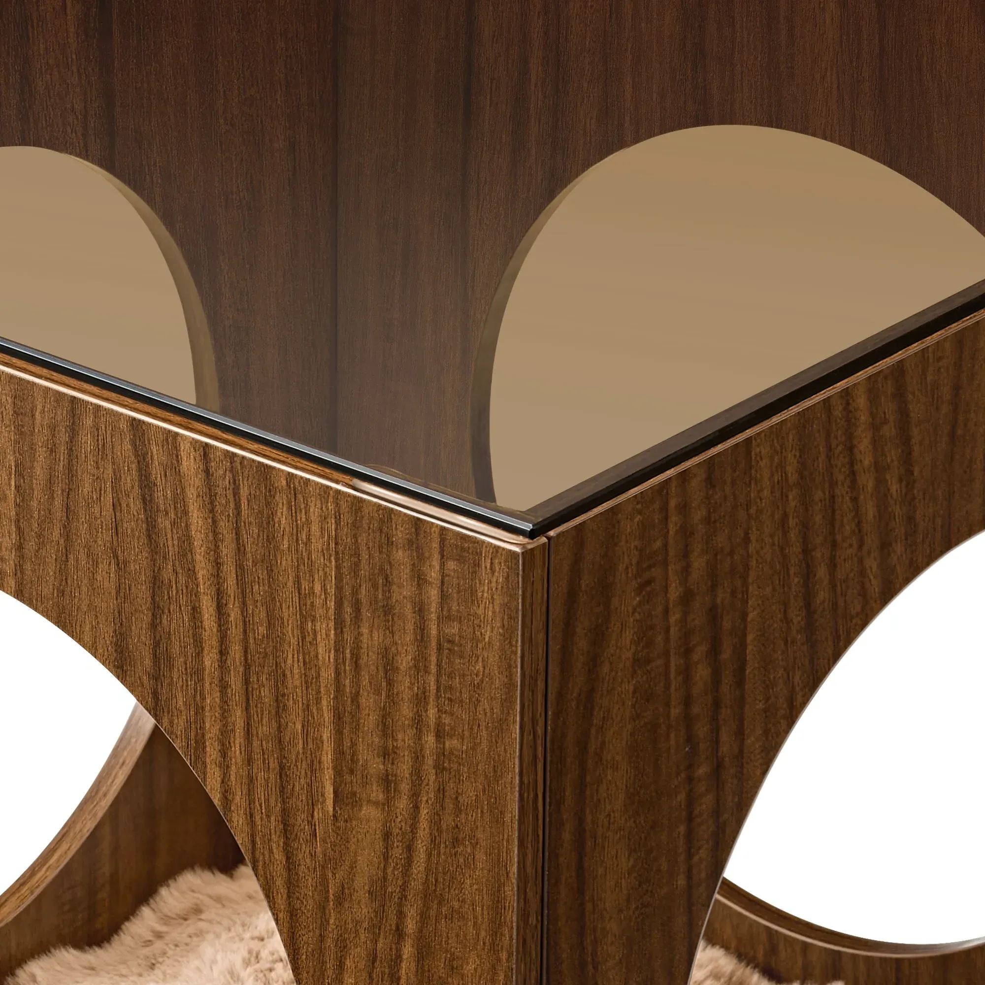 Peek-a-Boo Cat Bed & Side Table