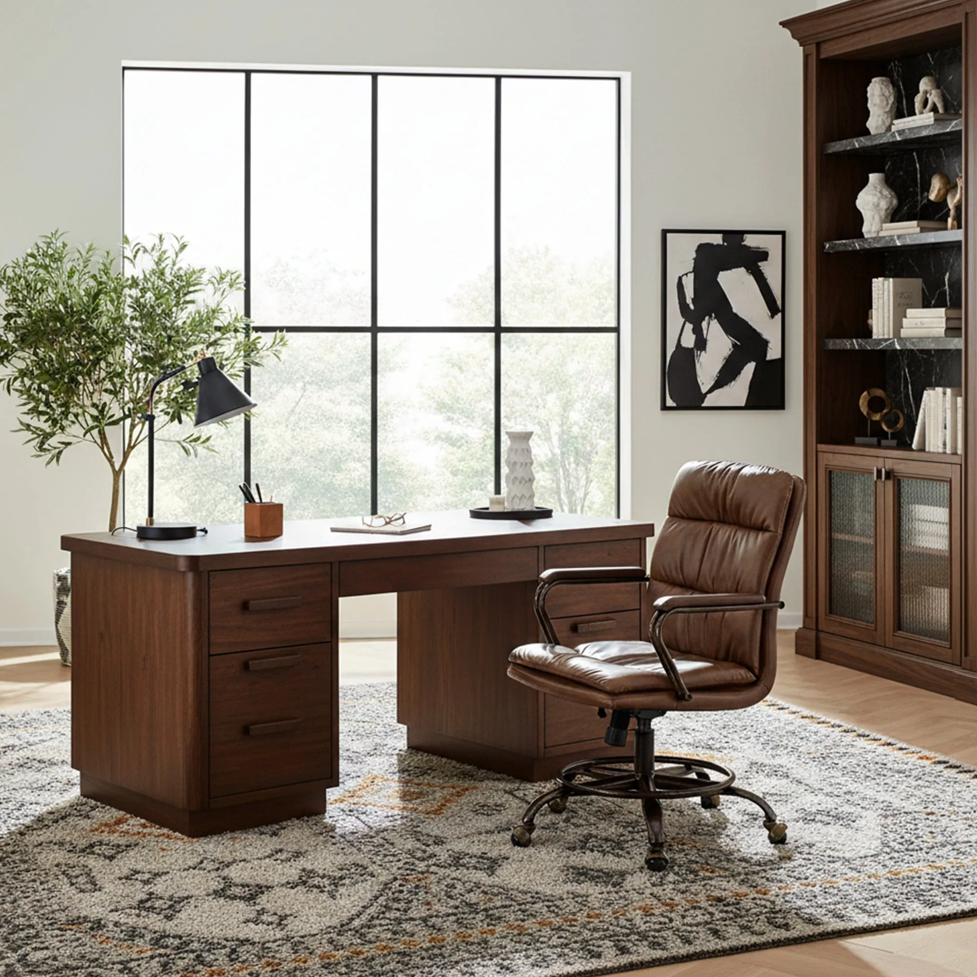 Regal Office Chair - PU Leather