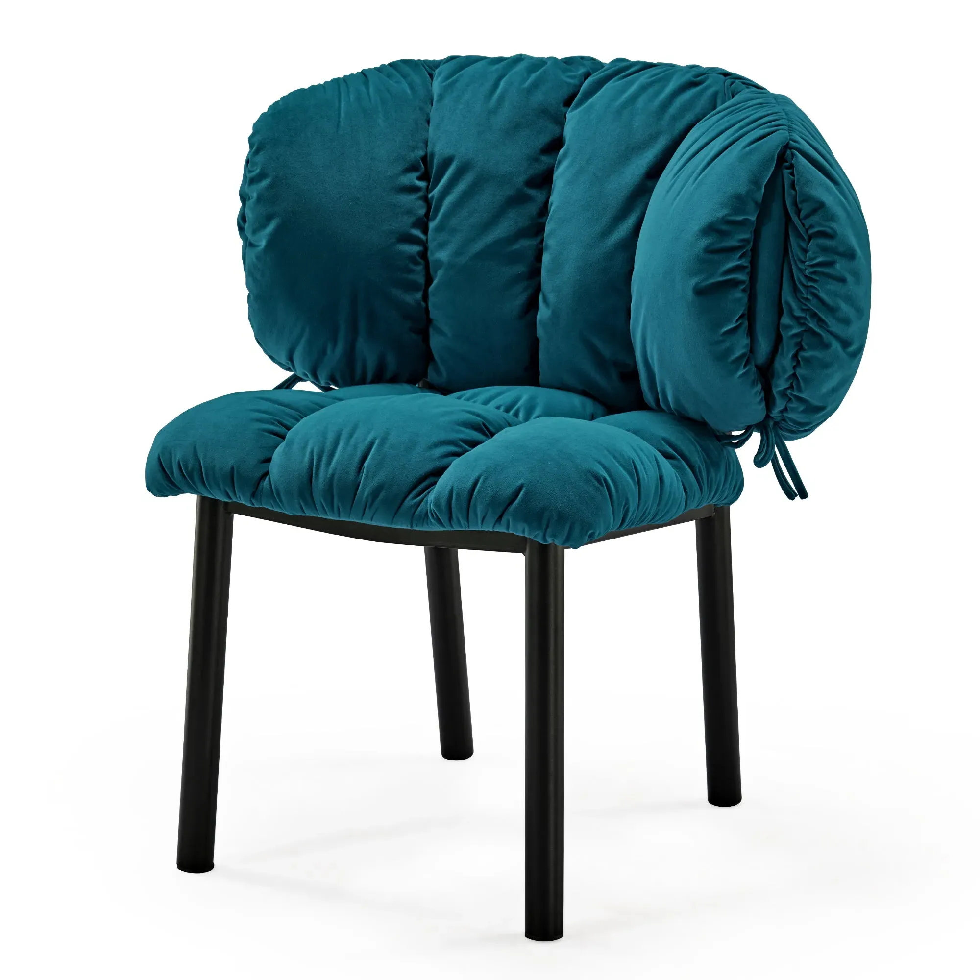 Rlesana Dining Side Chair - Green, Velvet product