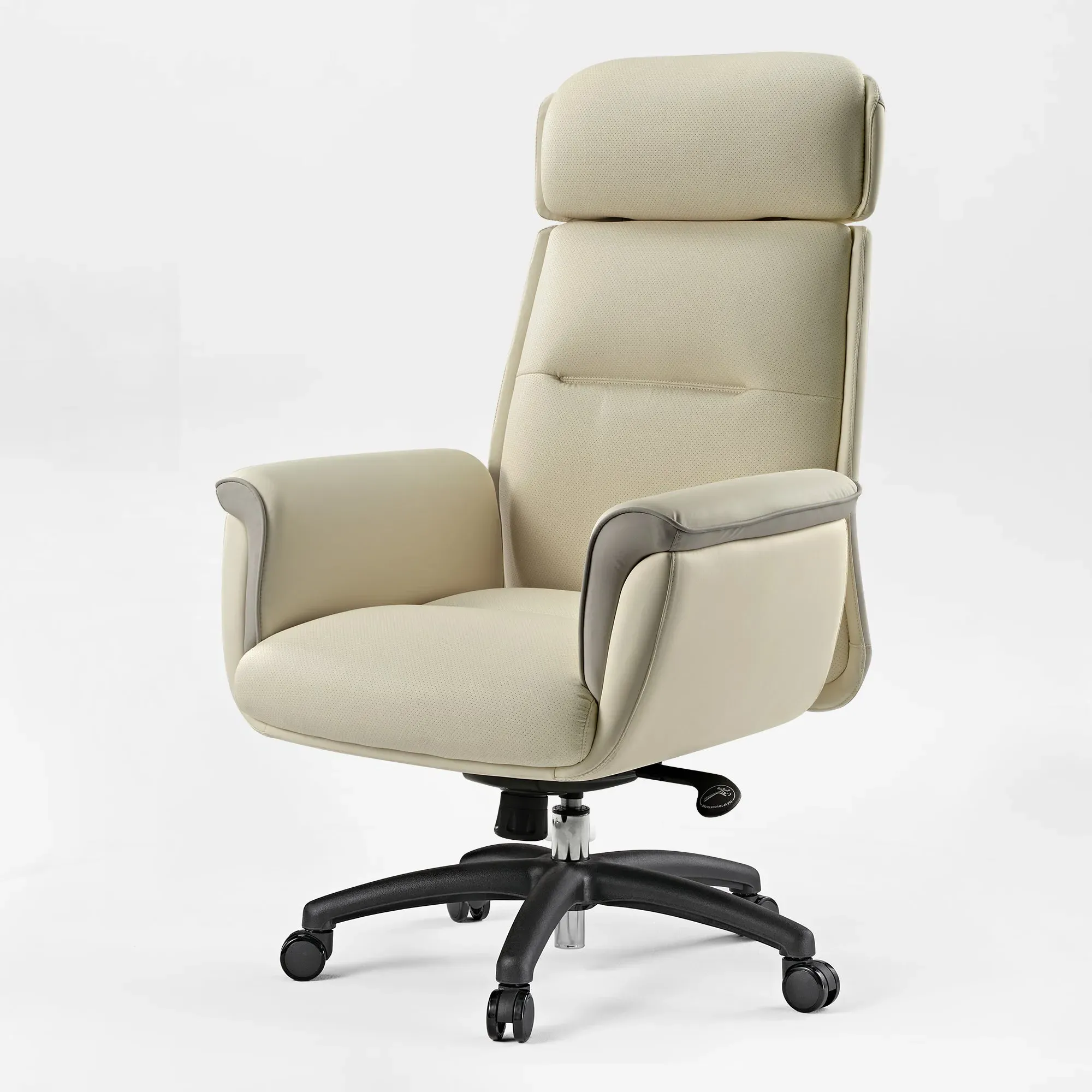 Royal Executive Office Chair with Headrest - Microfiber
